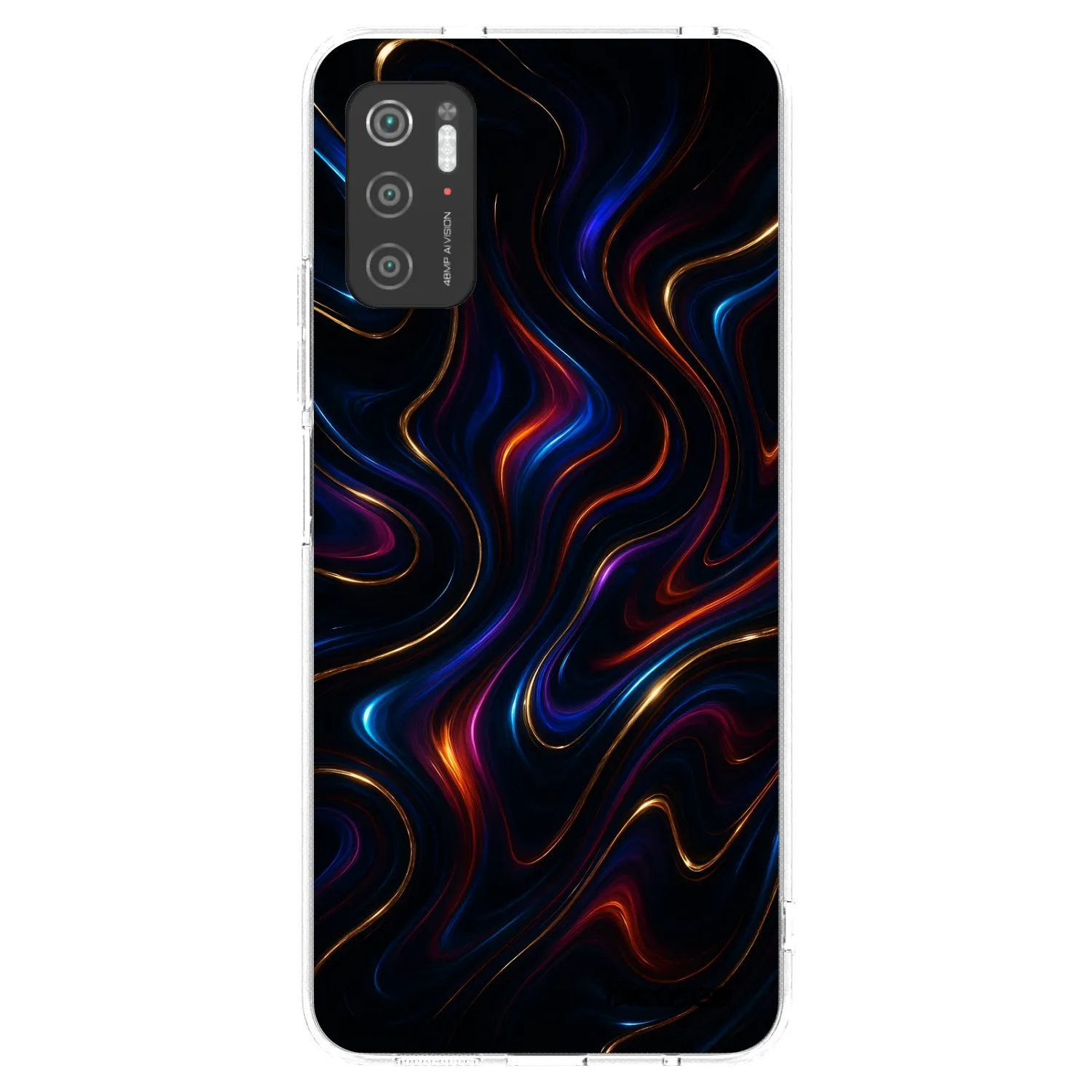 Picasee silikónový prehľadný obal pre Xiaomi Poco M3 Pro 5G - Noir