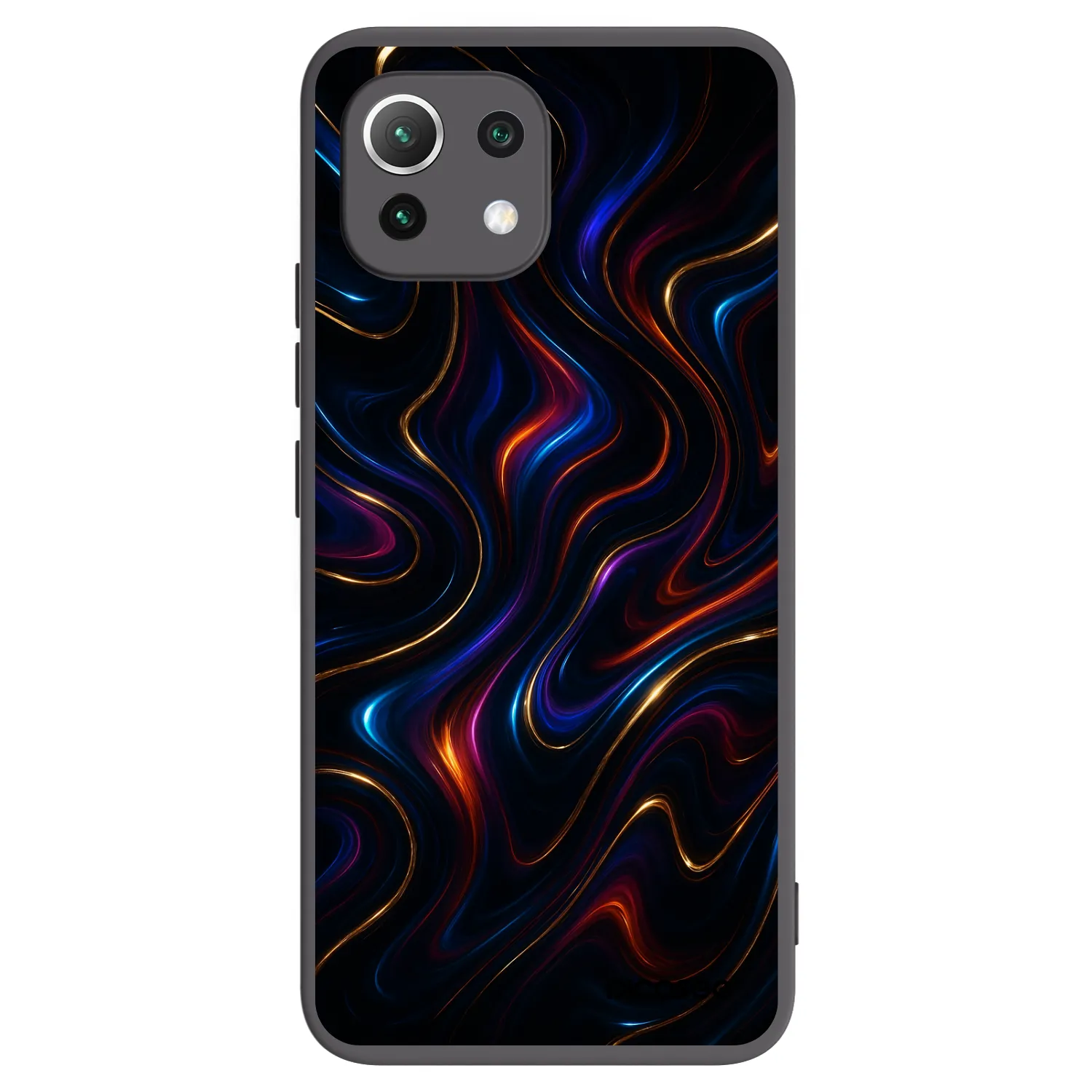 Picasee silikónový čierny obal pre Xiaomi 11 Lite 5G NE - Noir