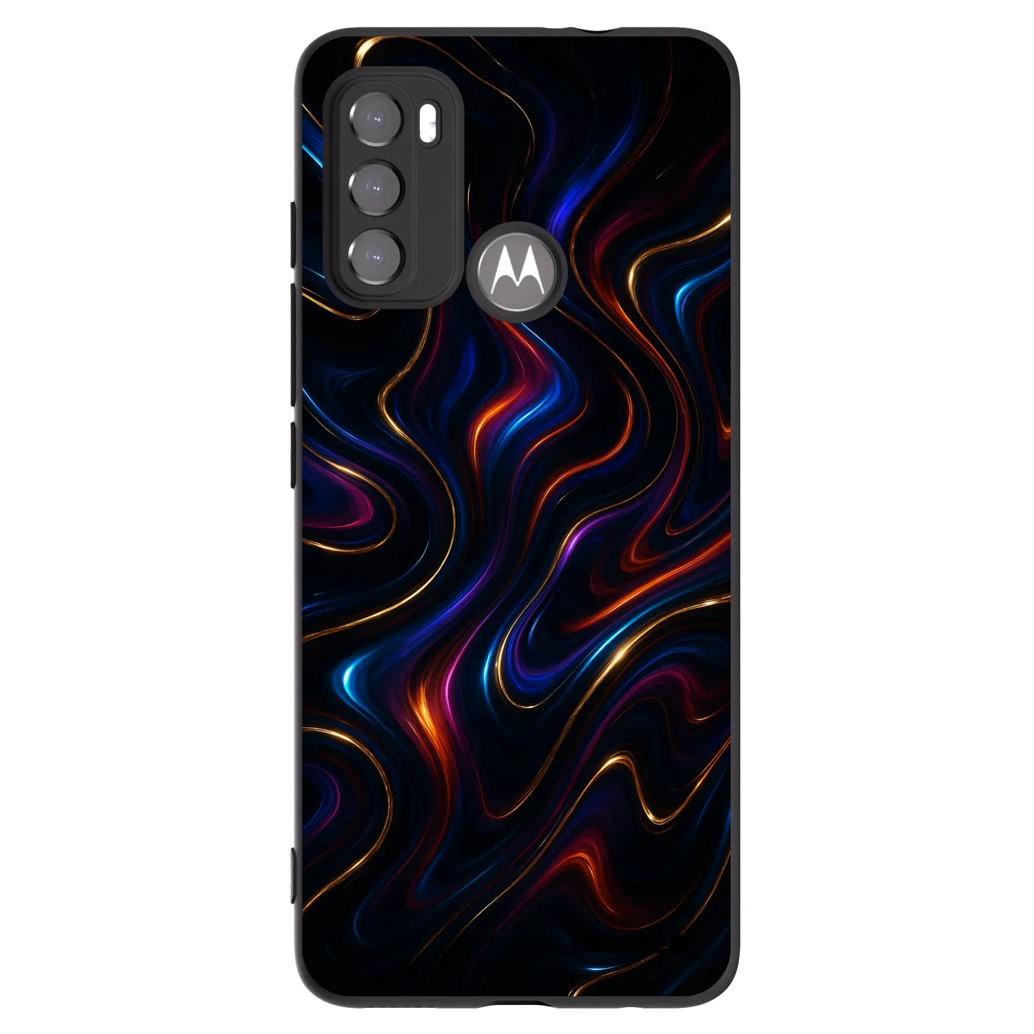 Picasee silikónový čierny obal pre Motorola Moto G60 - Noir