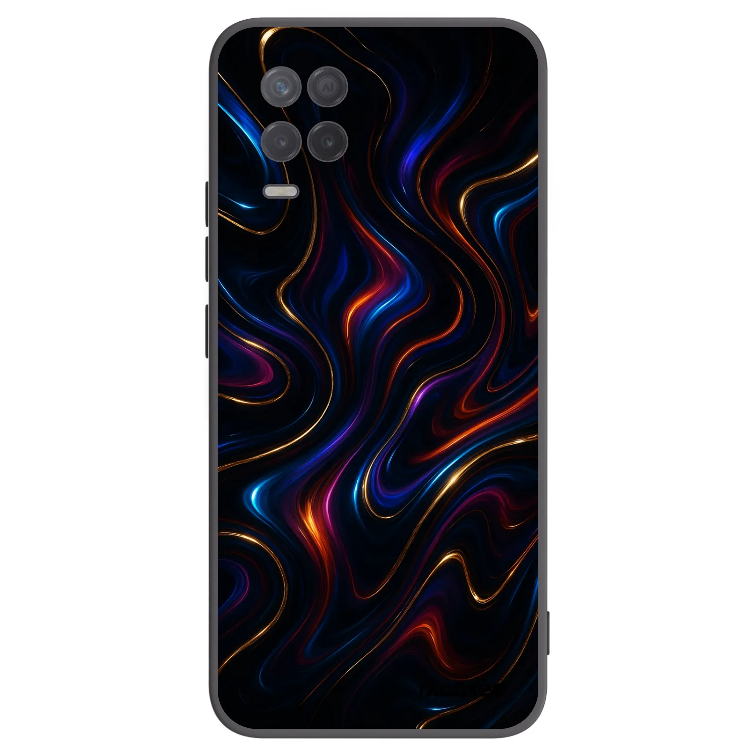 Picasee silikónový čierny obal pre Realme 8 5G - Noir