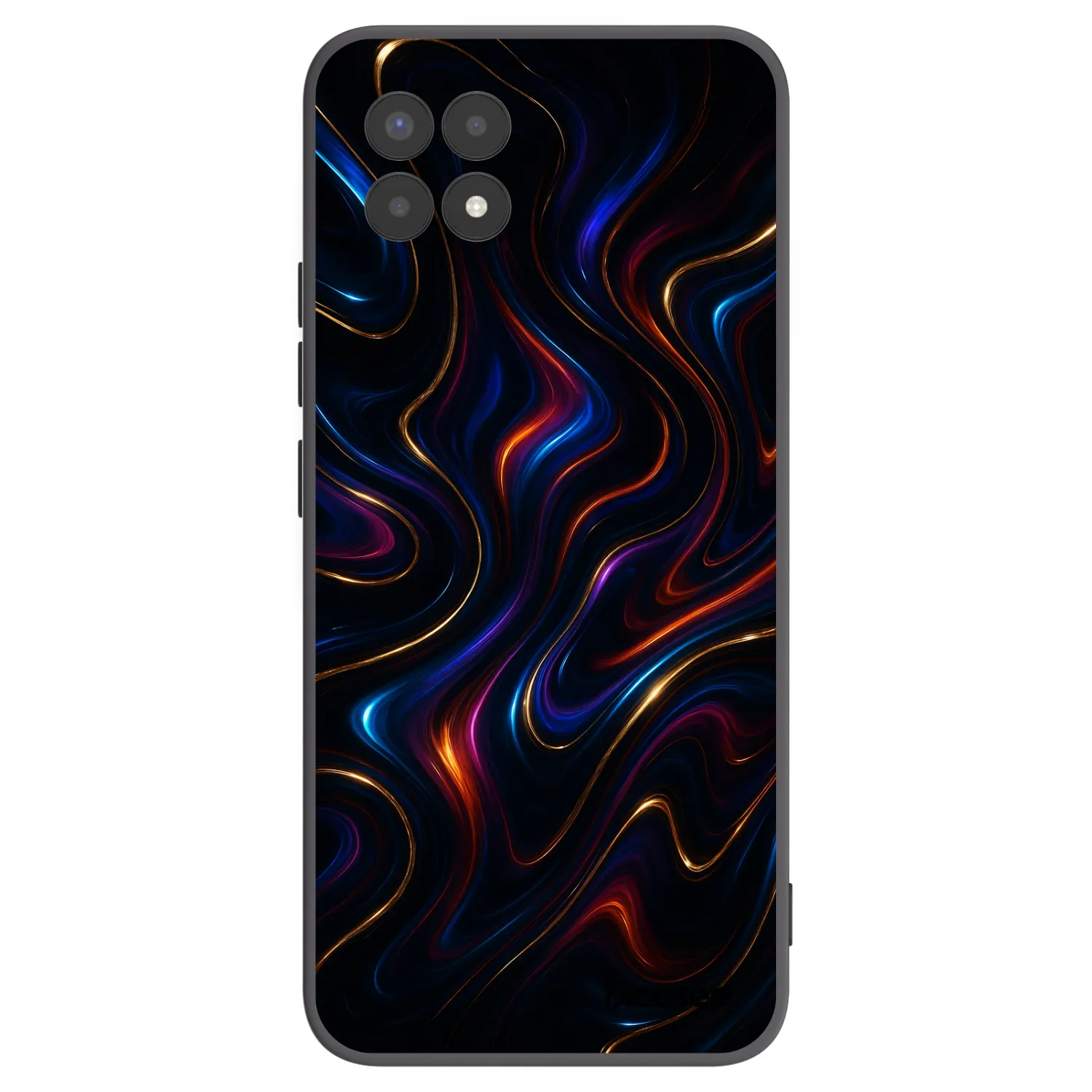Picasee silikónový čierny obal pre Realme 8i - Noir