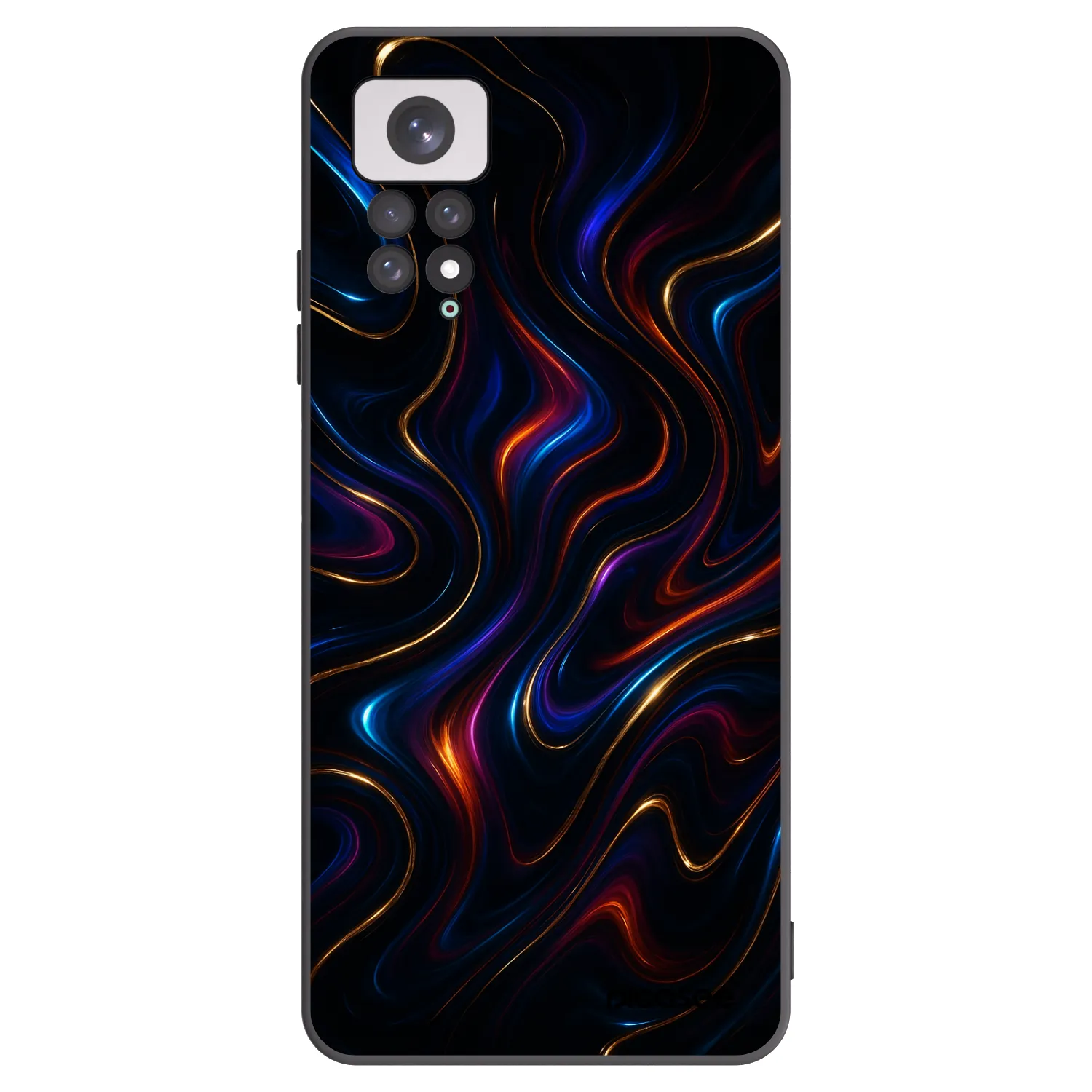 Picasee silikónový čierny obal pre Xiaomi Redmi Note 11 - Noir