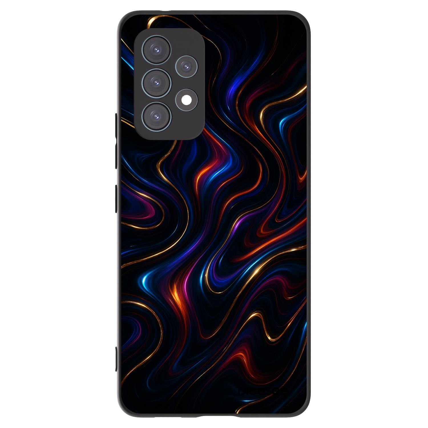 Picasee silikónový čierny obal pre Samsung Galaxy A53 5G A536 - Noir