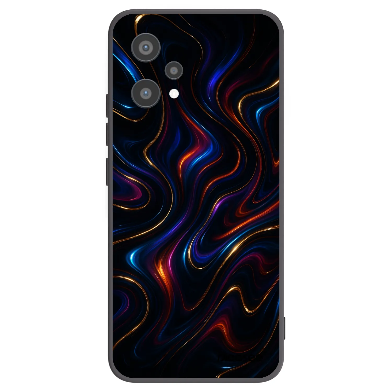 Picasee silikónový čierny obal pre Realme 9 Pro 5G - Noir
