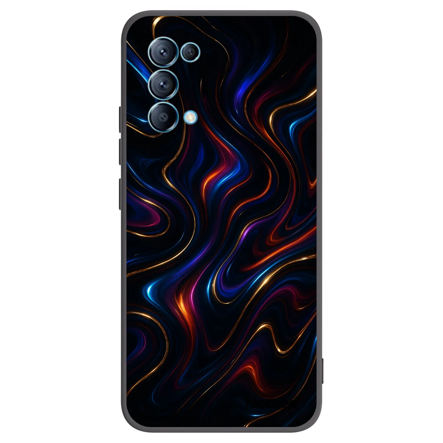 Picasee silikónový čierny obal pre OPPO Reno 5 5G - Noir