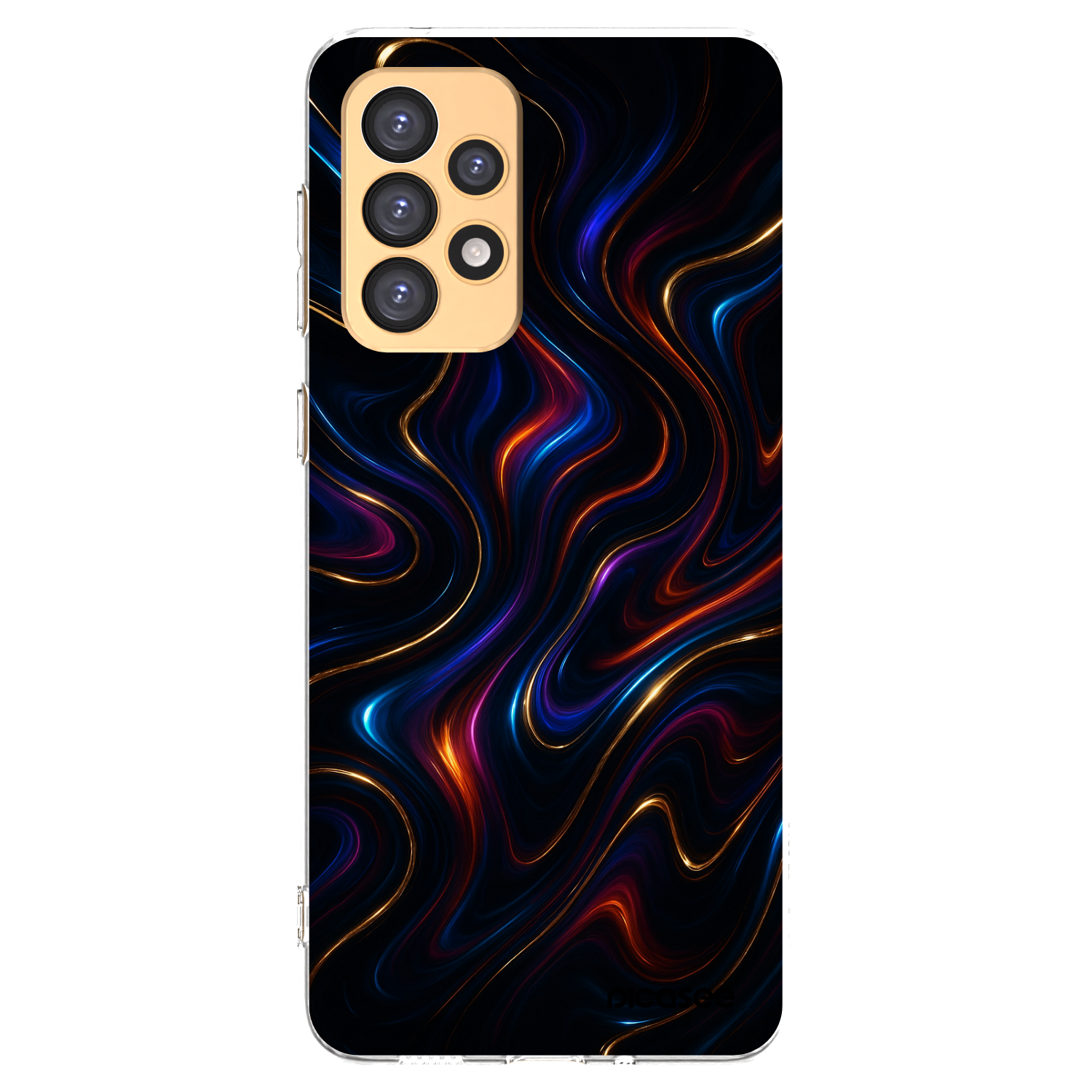 Picasee silikónový prehľadný obal pre Samsung Galaxy A33 5G A336 - Noir