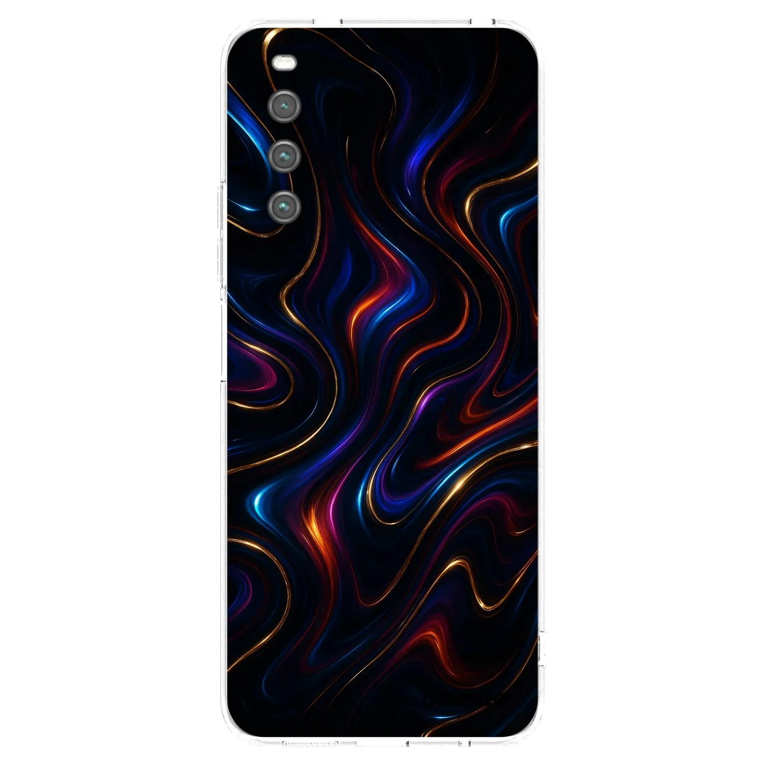 Picasee silikónový prehľadný obal pre Sony Xperia 10 IV 5G - Noir