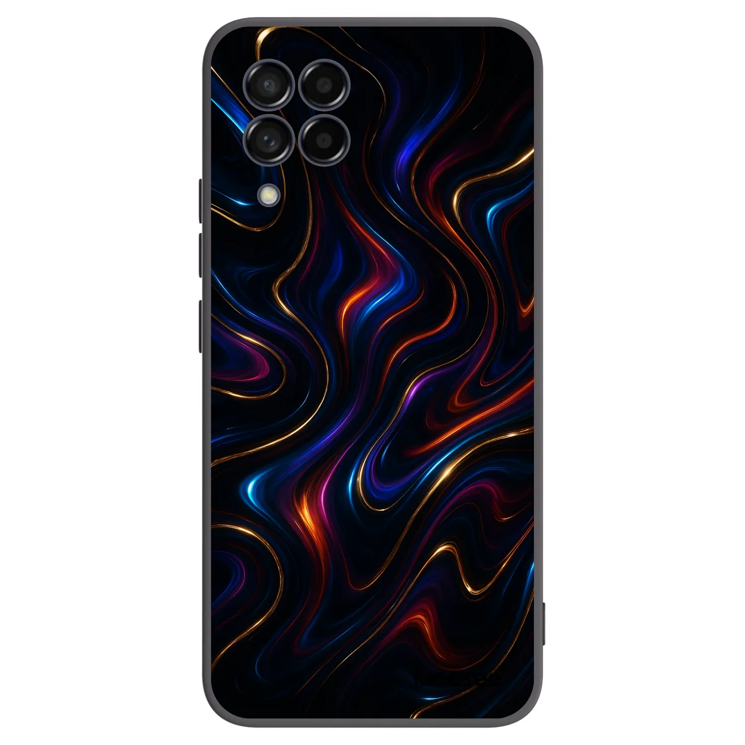 Picasee silikónový čierny obal pre Samsung Galaxy M53 5G - Noir