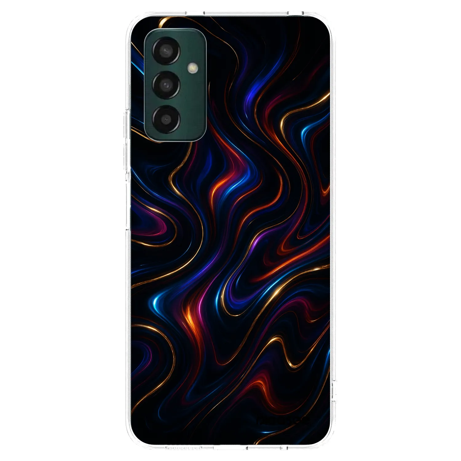 Picasee silikónový prehľadný obal pre Samsung Galaxy M13 M135F - Noir