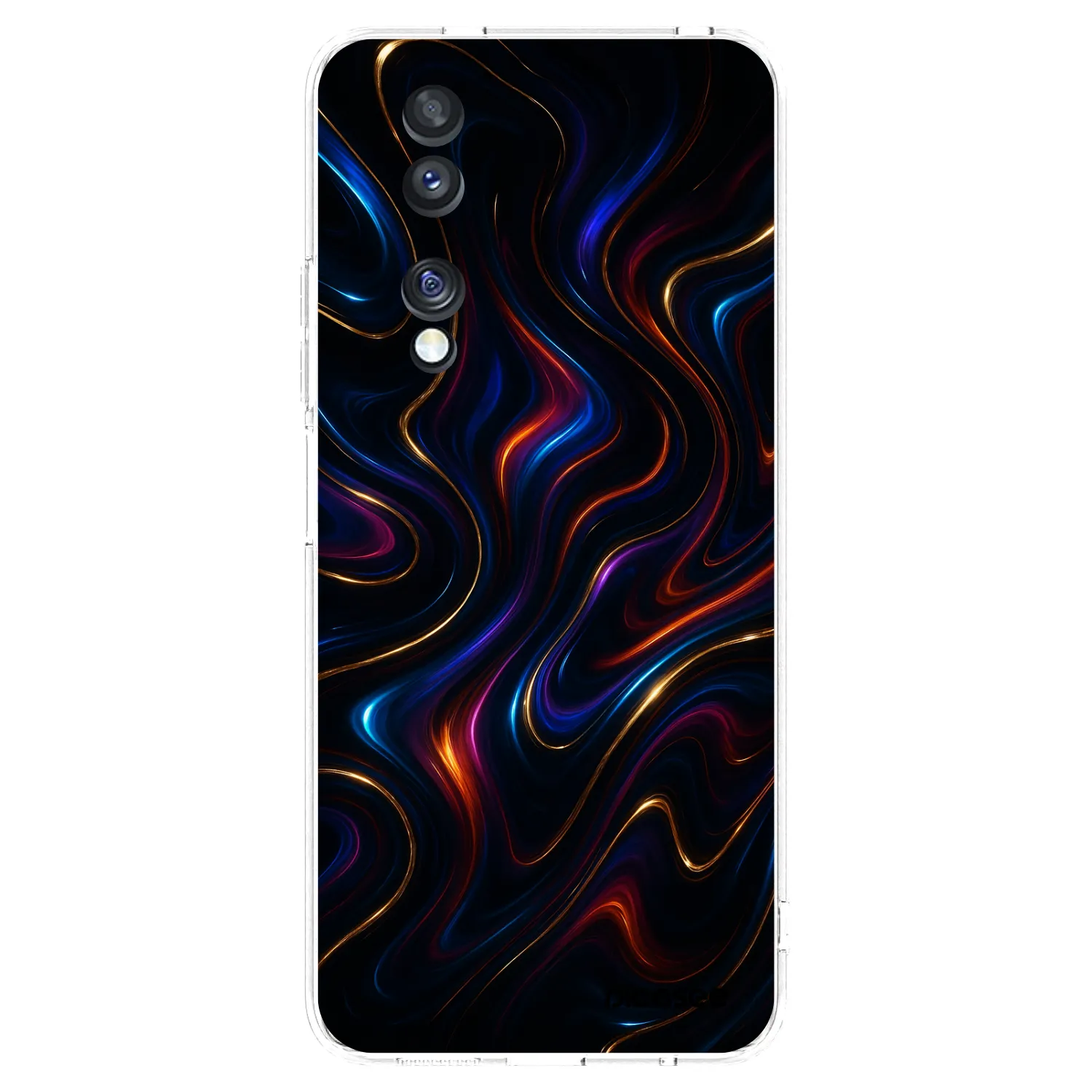 Picasee silikónový prehľadný obal pre Honor 70 - Noir
