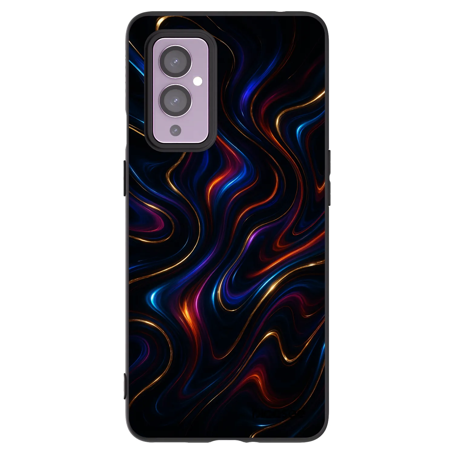 Picasee silikónový čierny obal pre OnePlus 9 - Noir