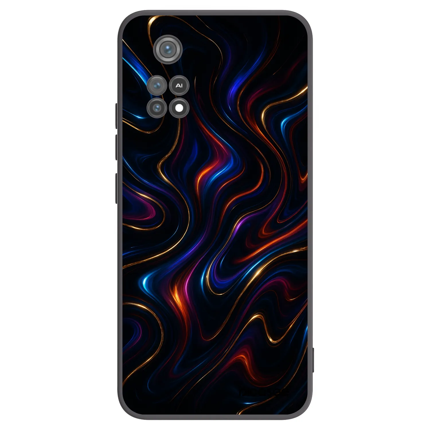 Picasee silikónový čierny obal pre Xiaomi Poco M4 Pro - Noir