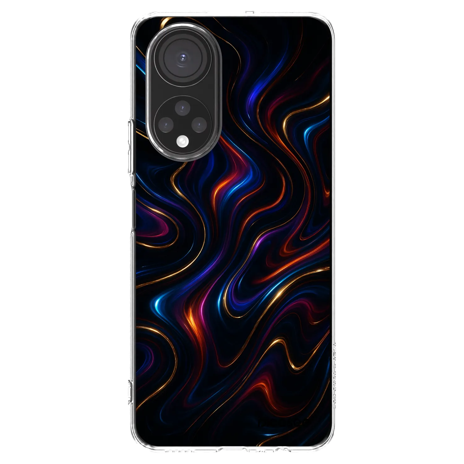 Picasee silikónový prehľadný obal pre Honor X7 - Noir