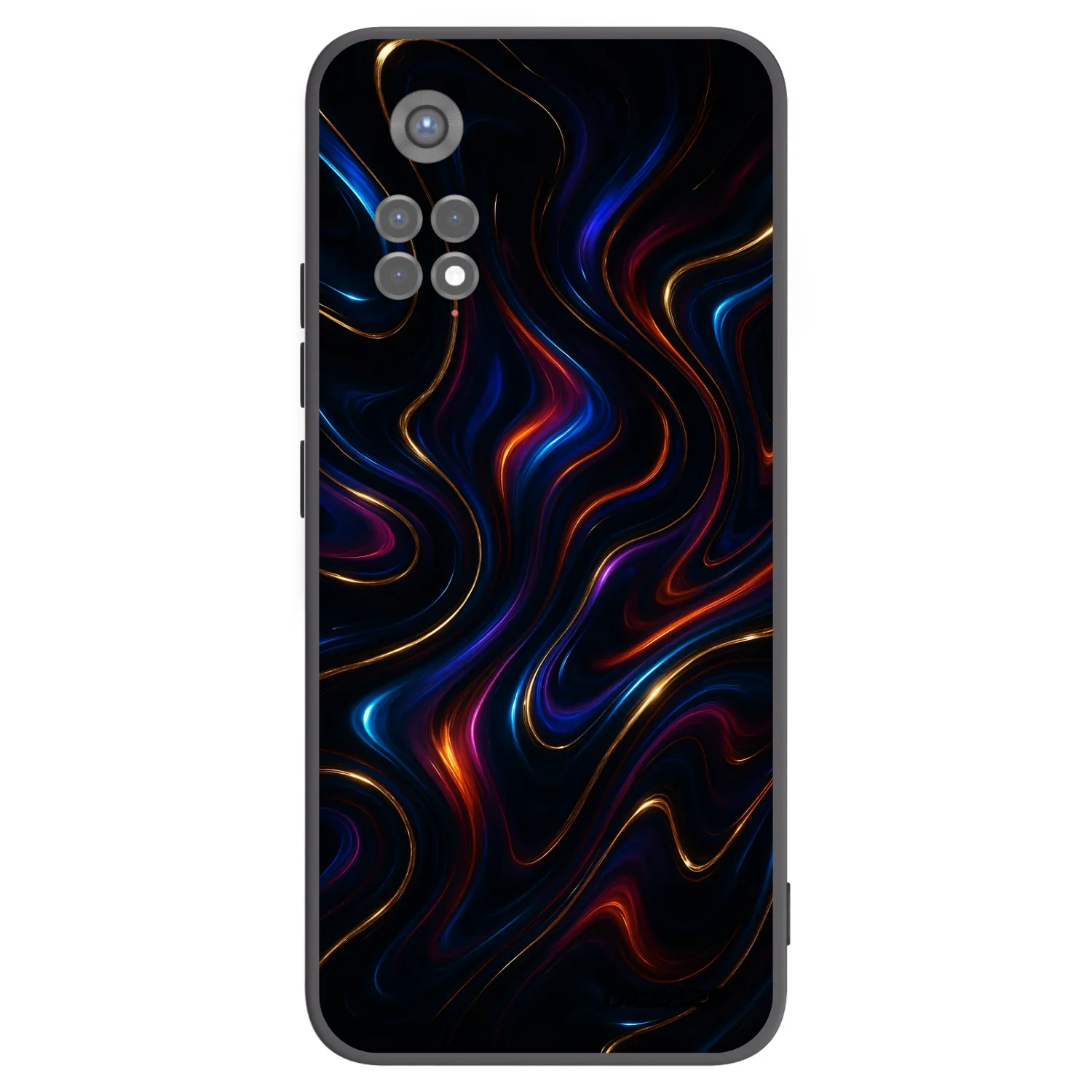 Picasee silikónový čierny obal pre Xiaomi Redmi Note 11S 5G - Noir