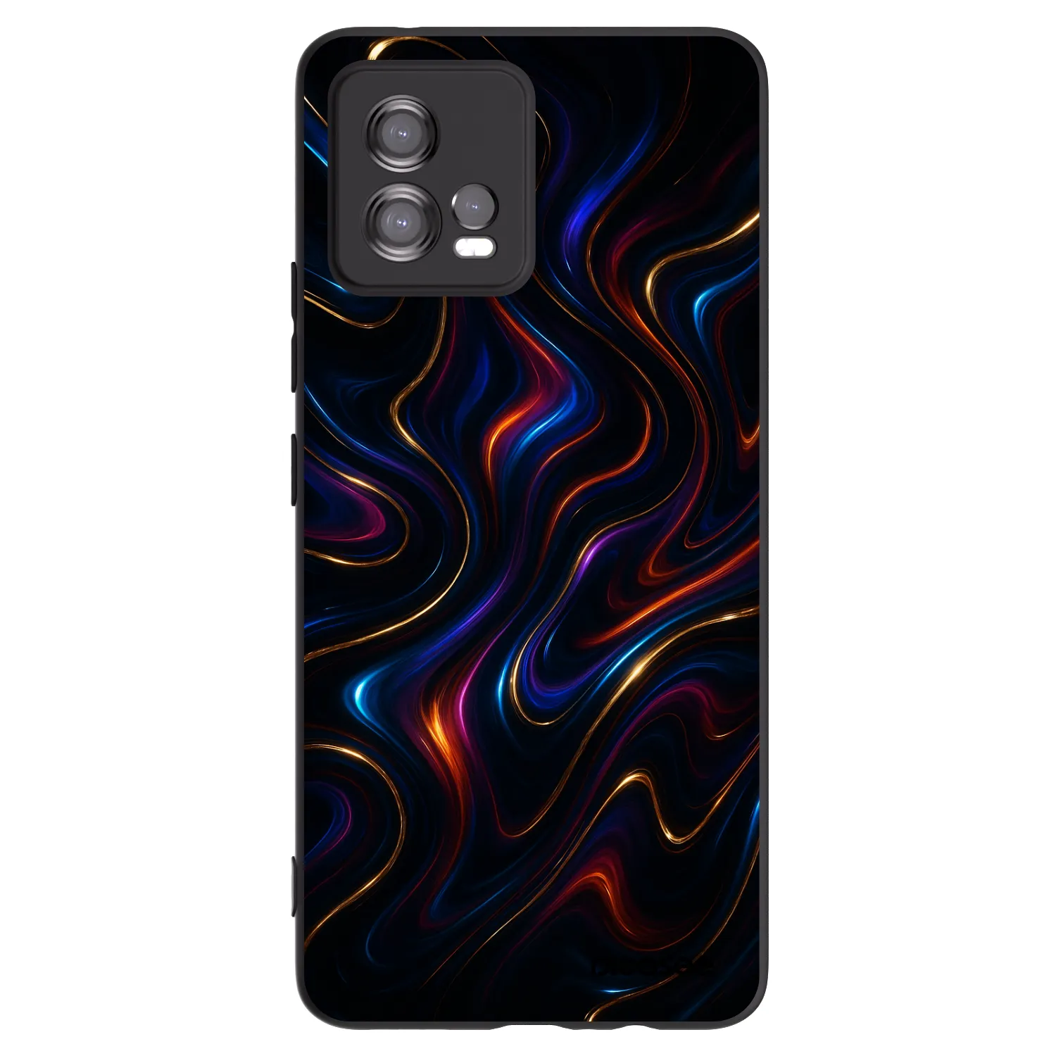 Picasee silikónový čierny obal pre Motorola Moto G72 - Noir