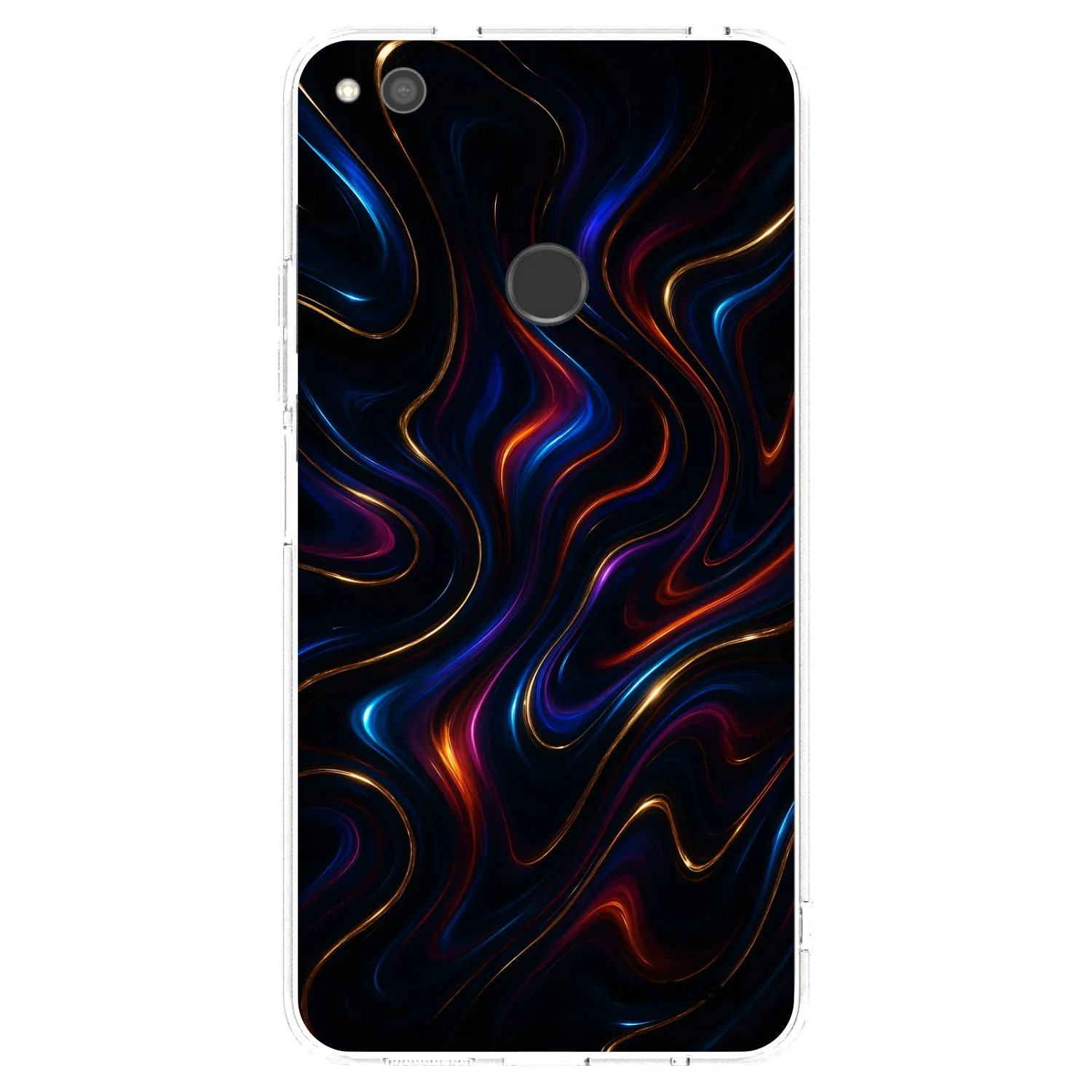 Picasee silikónový prehľadný obal pre Huawei P9 Lite 2017 - Noir