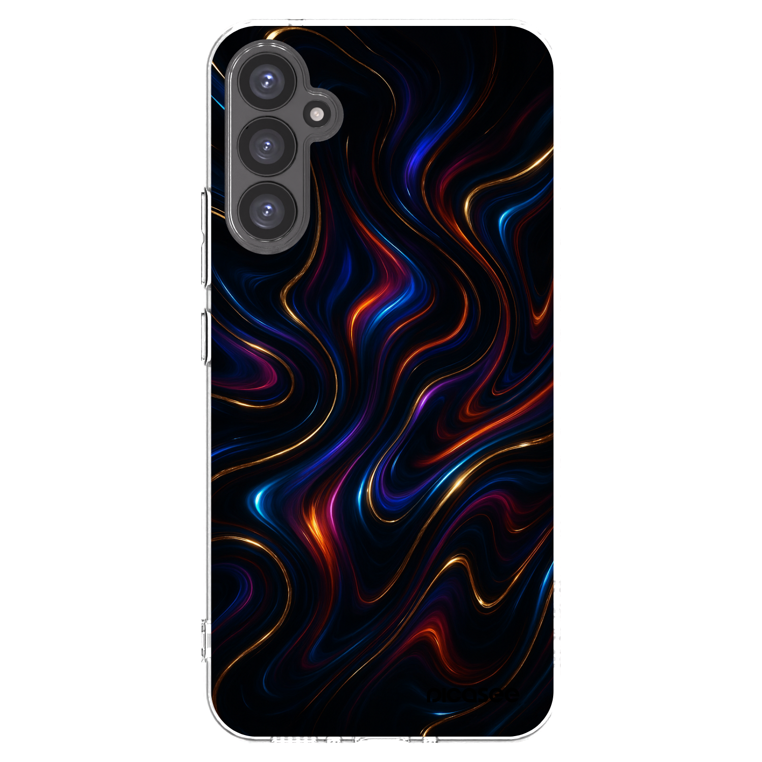 Picasee silikónový prehľadný obal pre Samsung Galaxy A34 5G A346B - Noir