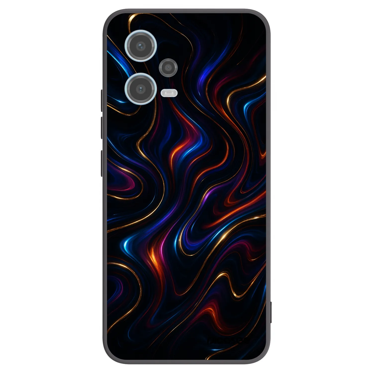 Picasee silikónový čierny obal pre Xiaomi Redmi Note 12 5G - Noir