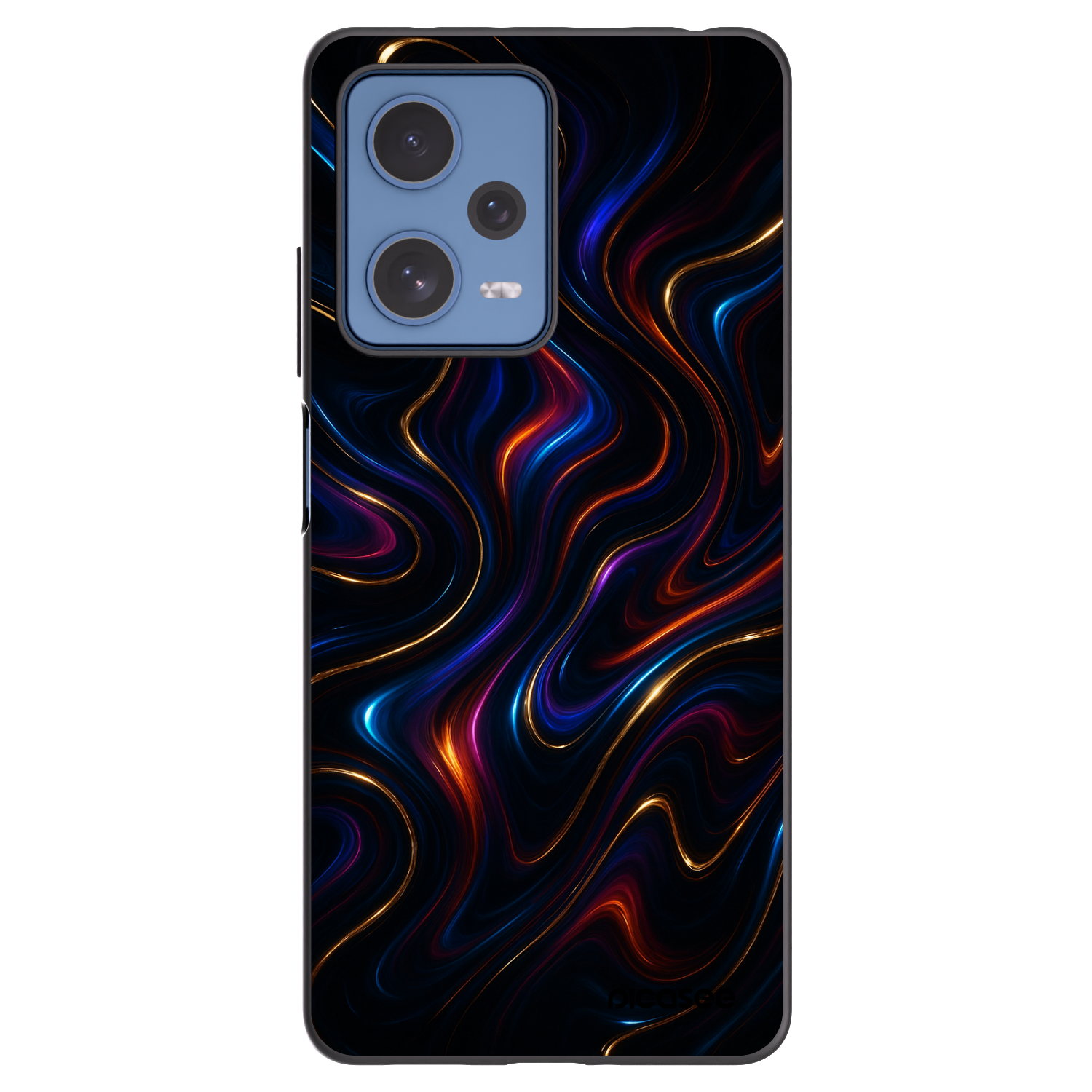 Picasee silikónový čierny obal pre Xiaomi Redmi Note 12 Pro 5G - Noir