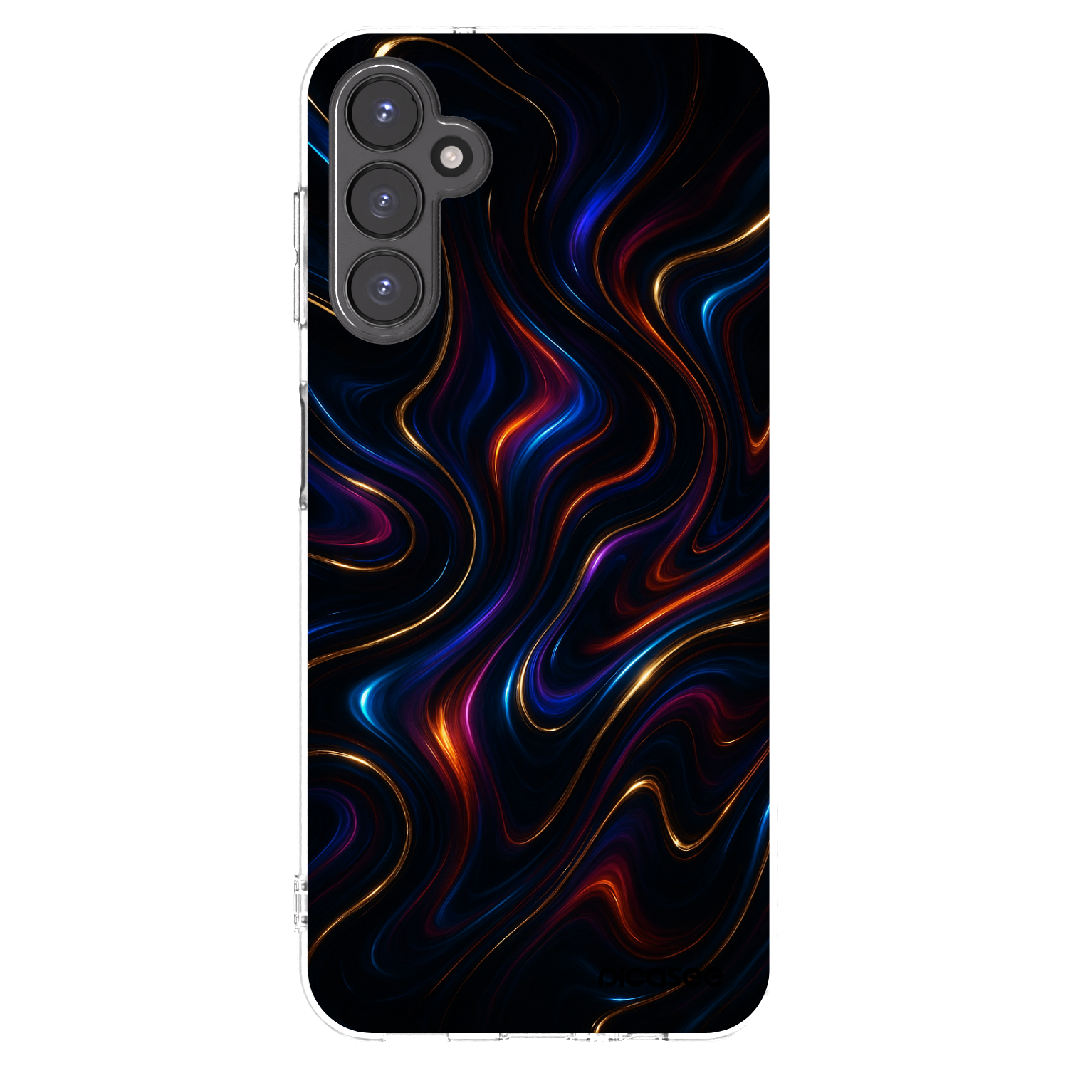 Picasee silikónový prehľadný obal pre Samsung Galaxy A14 4G A145R - Noir