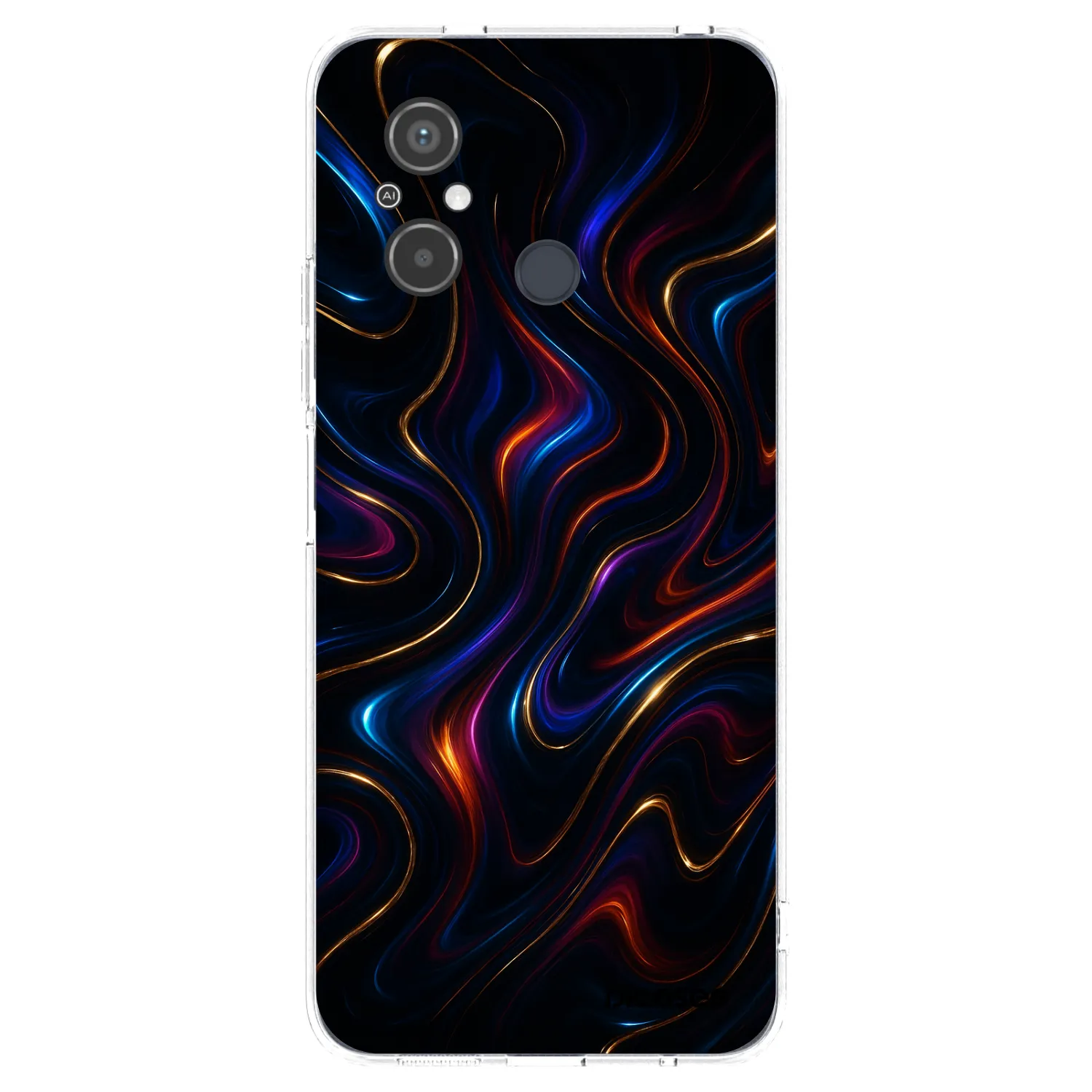 Picasee silikónový prehľadný obal pre Xiaomi Redmi 12C - Noir