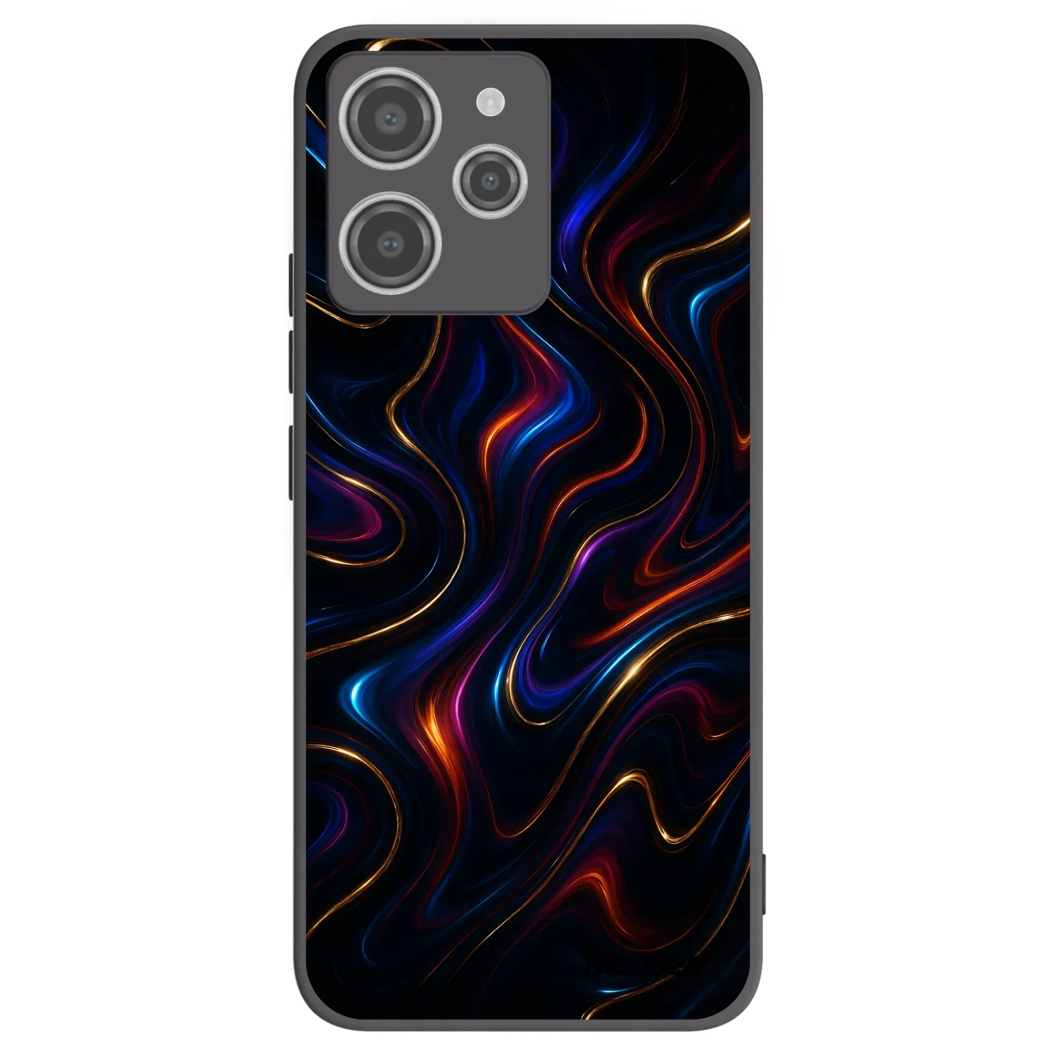 Silikónový čierny obal pre Xiaomi Redmi 12 4G - Noir