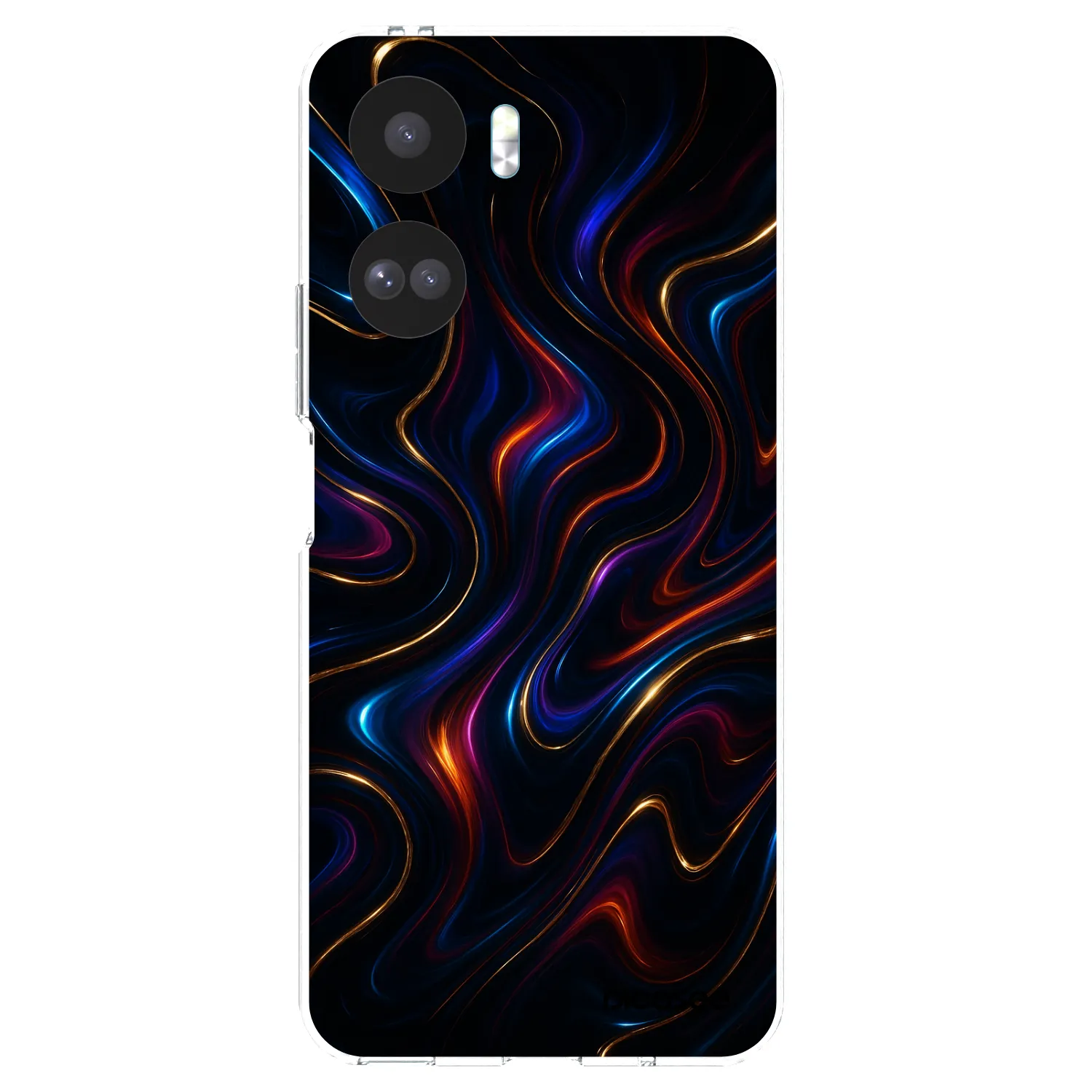 Picasee silikónový prehľadný obal pre Honor 90 Lite 5G - Noir