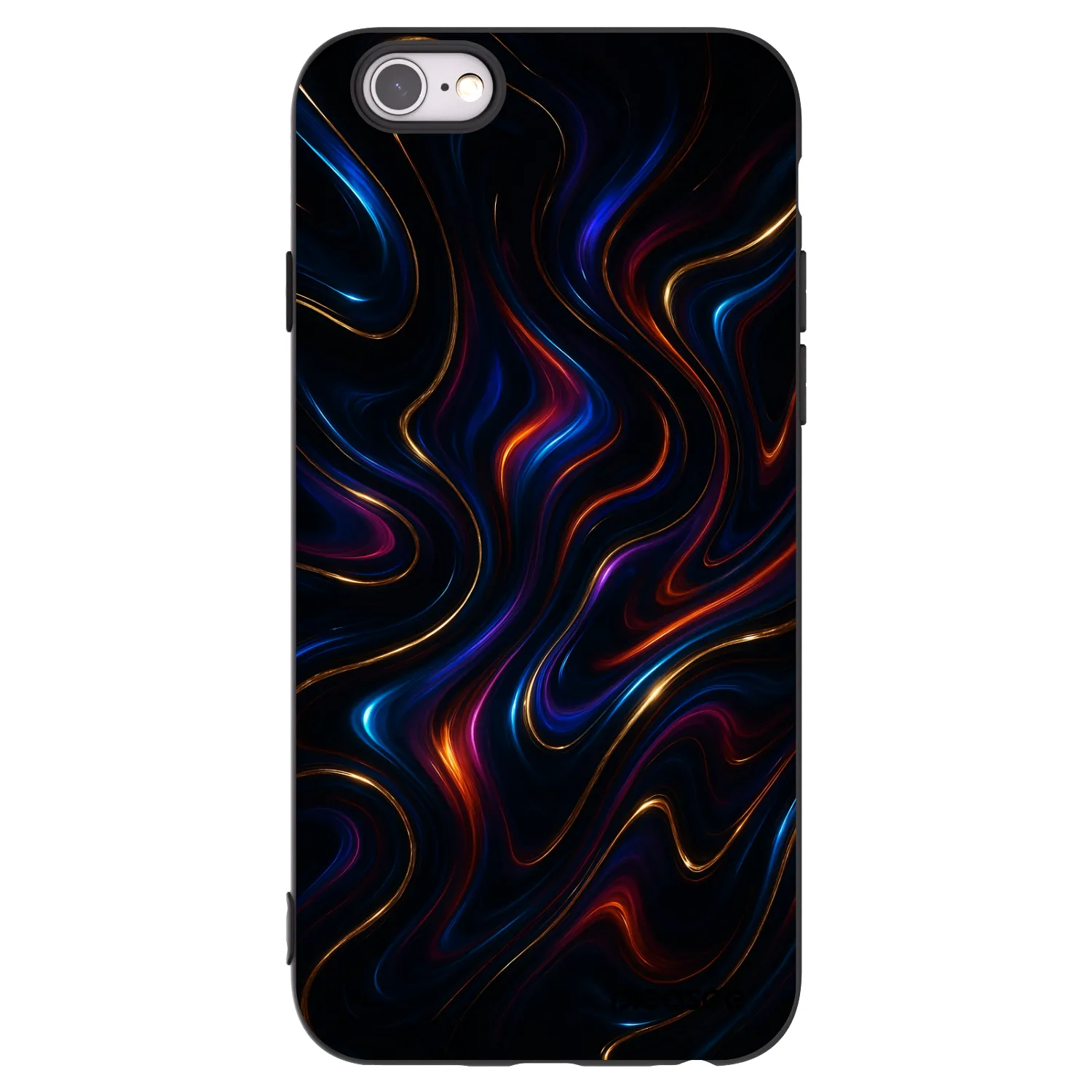 Picasee silikónový čierny obal pre Apple iPhone 6/6S - Noir
