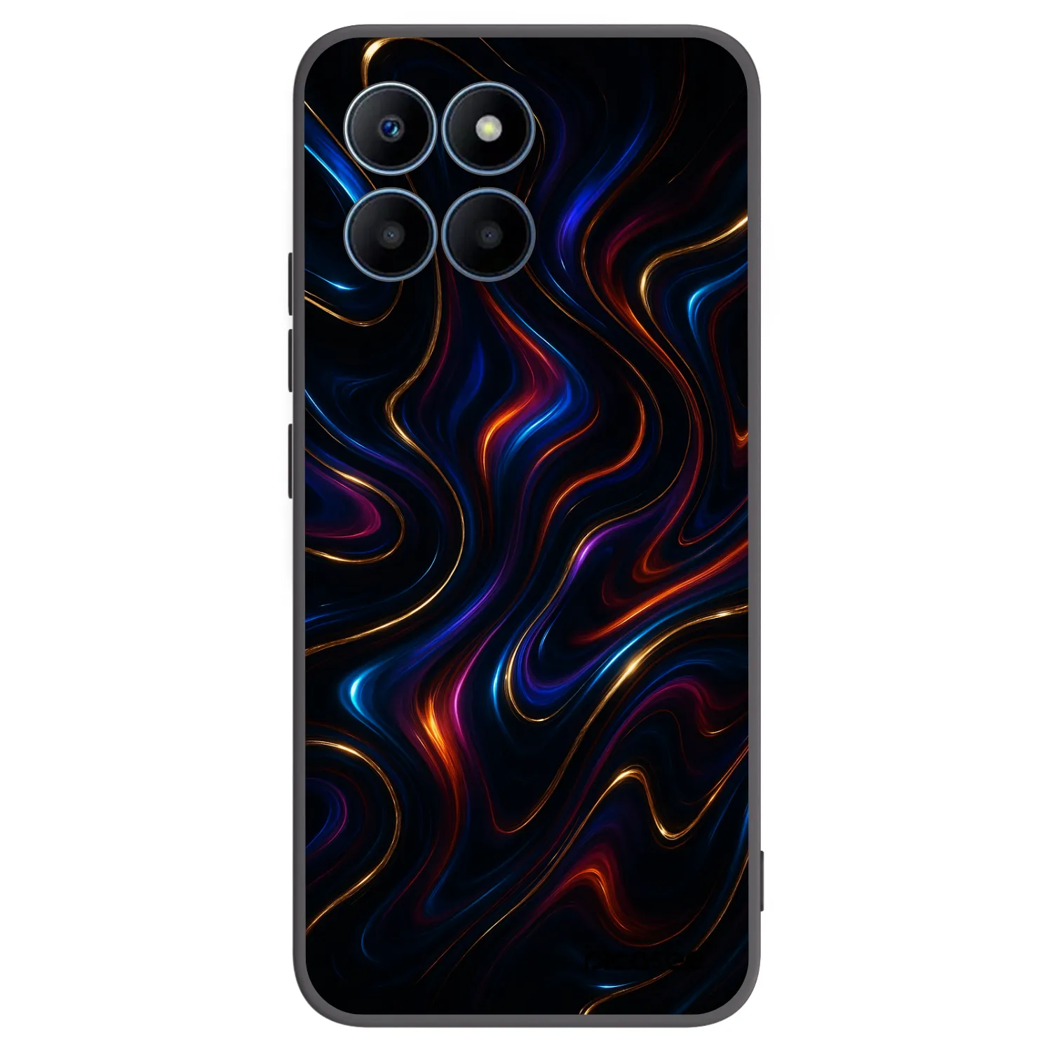 Picasee silikónový čierny obal pre Honor 70 Lite - Noir