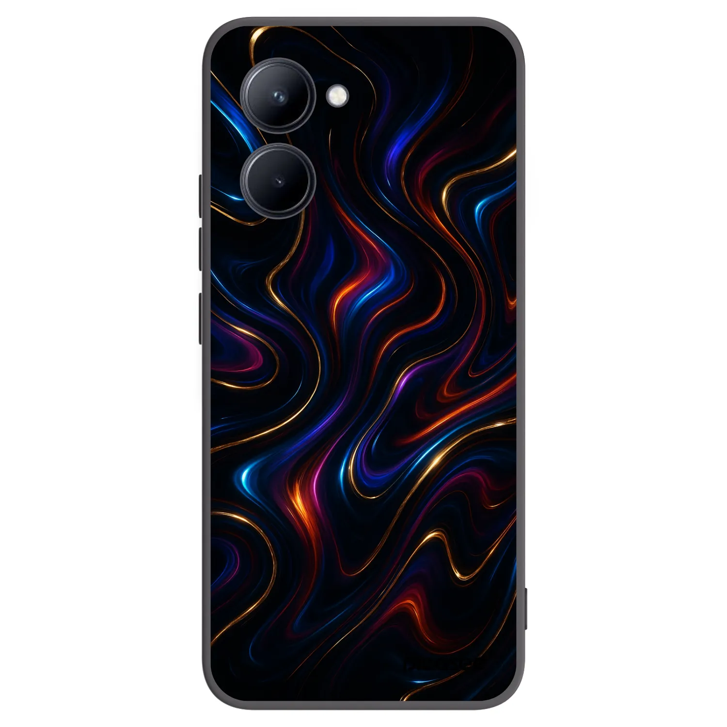Picasee silikónový čierny obal pre Realme C33 (2023) - Noir