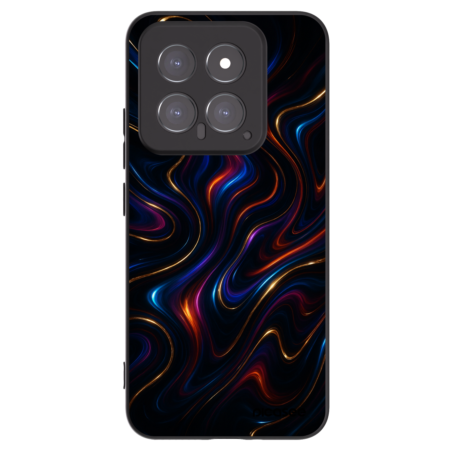 Picasee silikónový čierny obal pre Xiaomi 14 - Noir