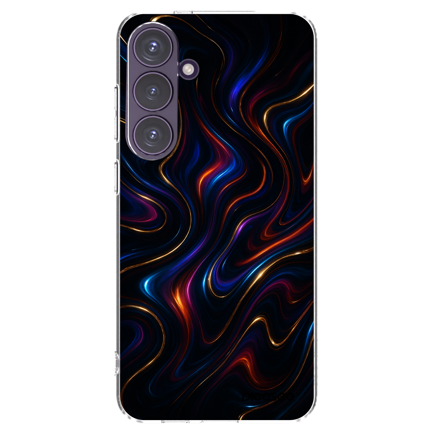 Picasee silikónový prehľadný obal pre Samsung Galaxy S24+ S926B 5G - Noir