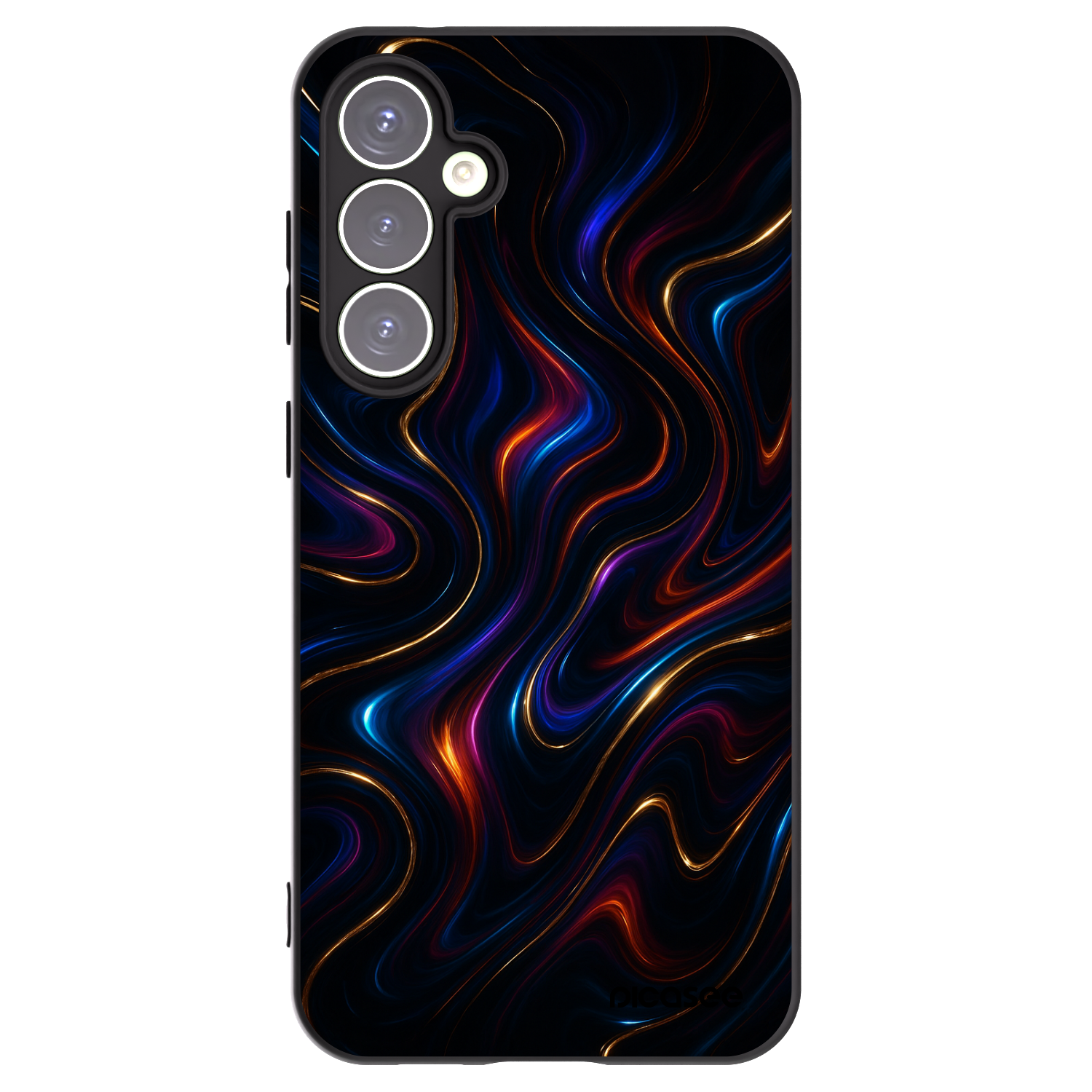 Picasee silikónový čierny obal pre Samsung Galaxy S23 FE S711B - Noir