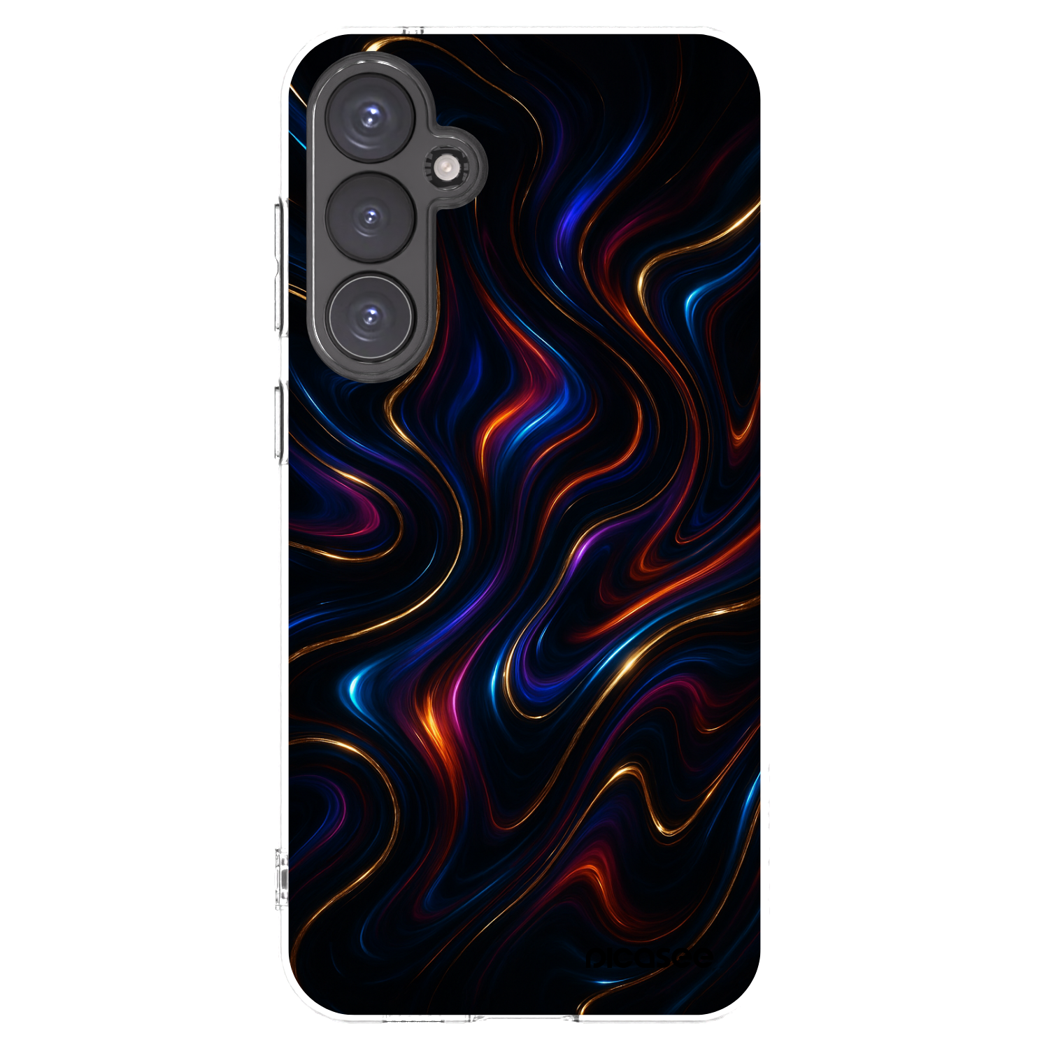 Picasee silikónový prehľadný obal pre Samsung Galaxy S23 FE S711B - Noir