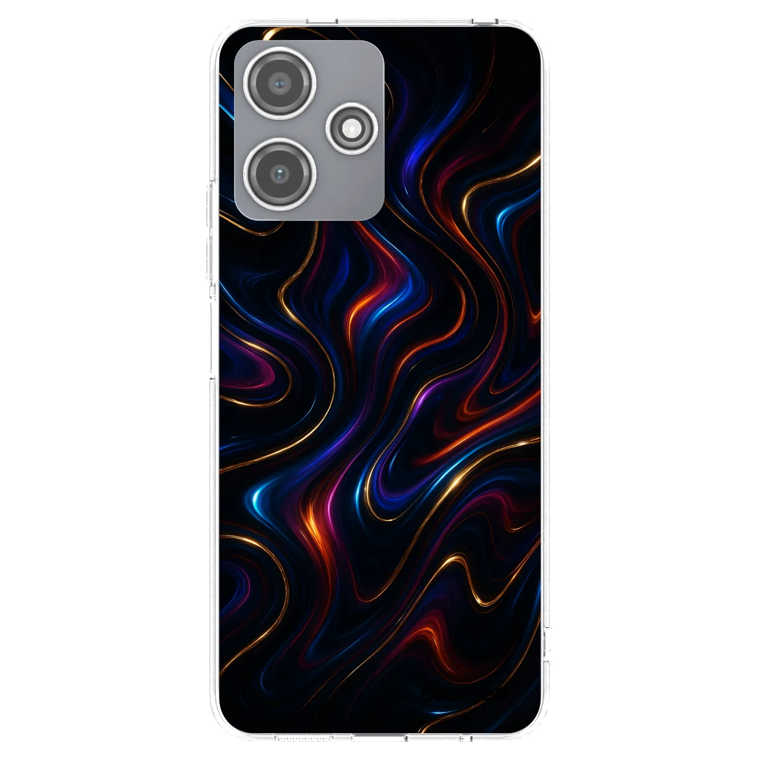 Picasee silikónový prehľadný obal pre Xiaomi Redmi 12 5G - Noir