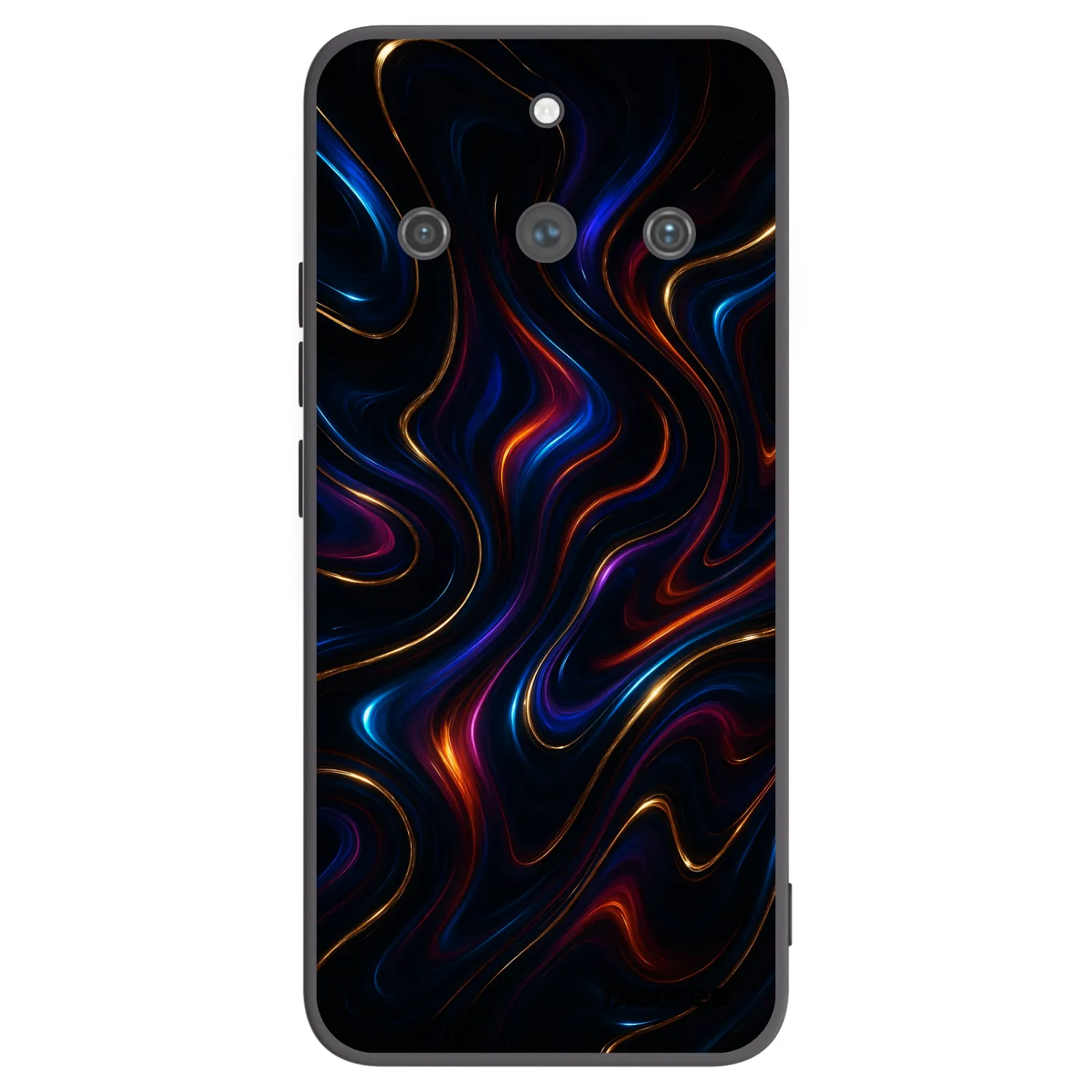 Picasee silikónový čierny obal pre Realme 11 Pro+ - Noir
