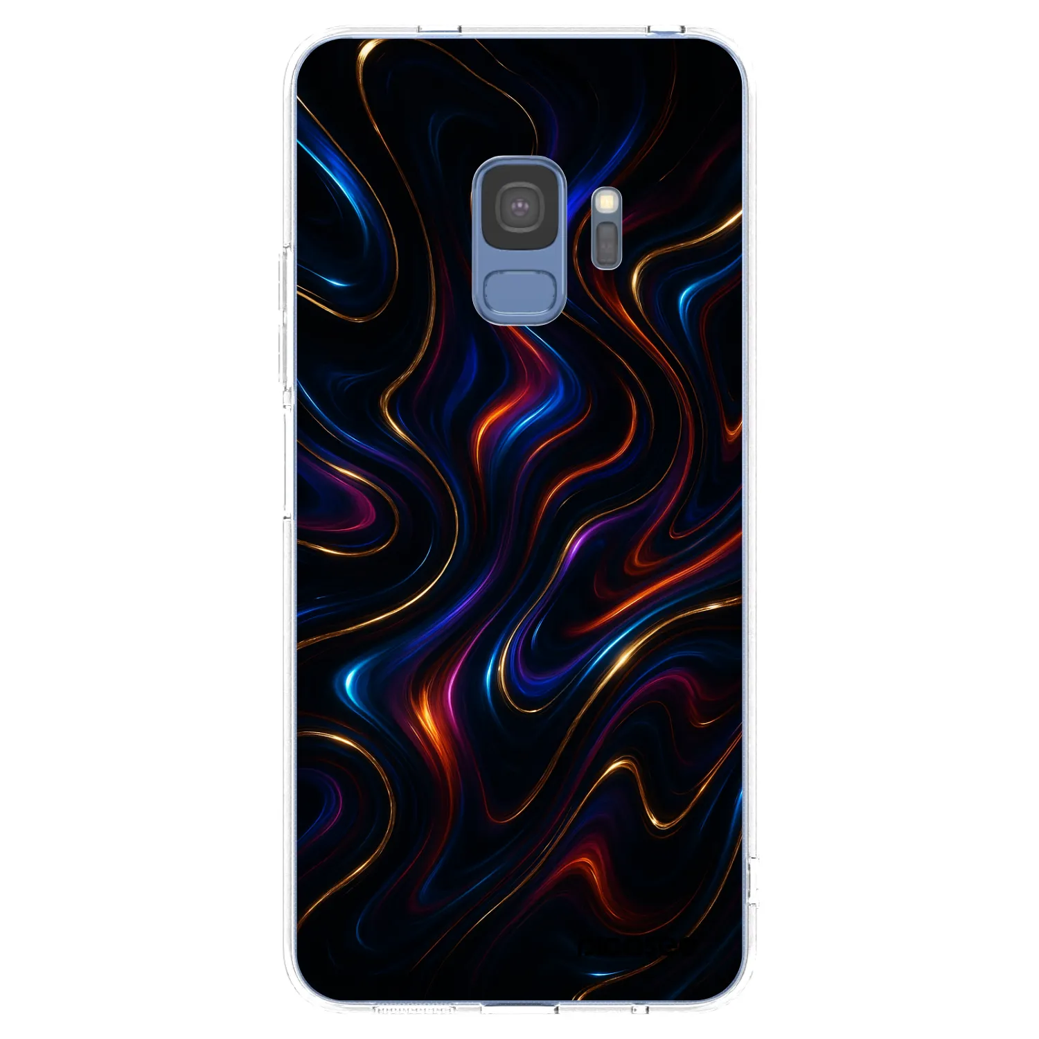 Picasee silikónový prehľadný obal pre Samsung Galaxy S9 G960F - Noir