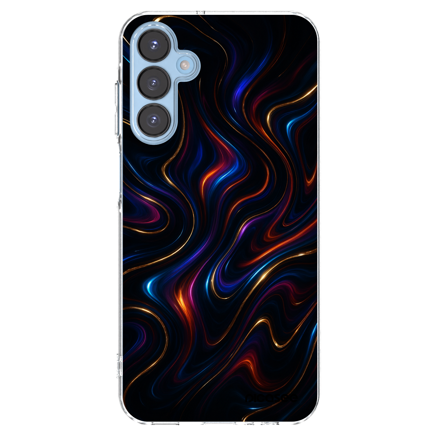 Picasee silikónový prehľadný obal pre Samsung Galaxy A15 A156B 5G - Noir