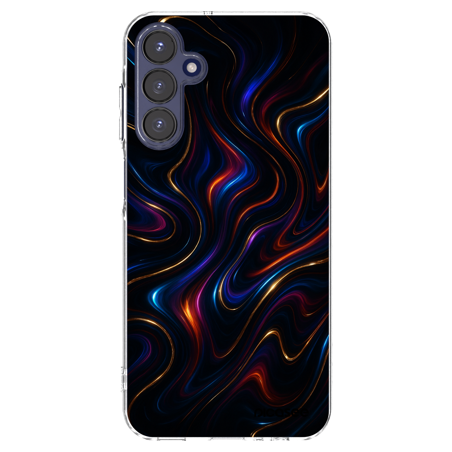 Picasee silikónový prehľadný obal pre Samsung Galaxy A15 A155F 4G - Noir