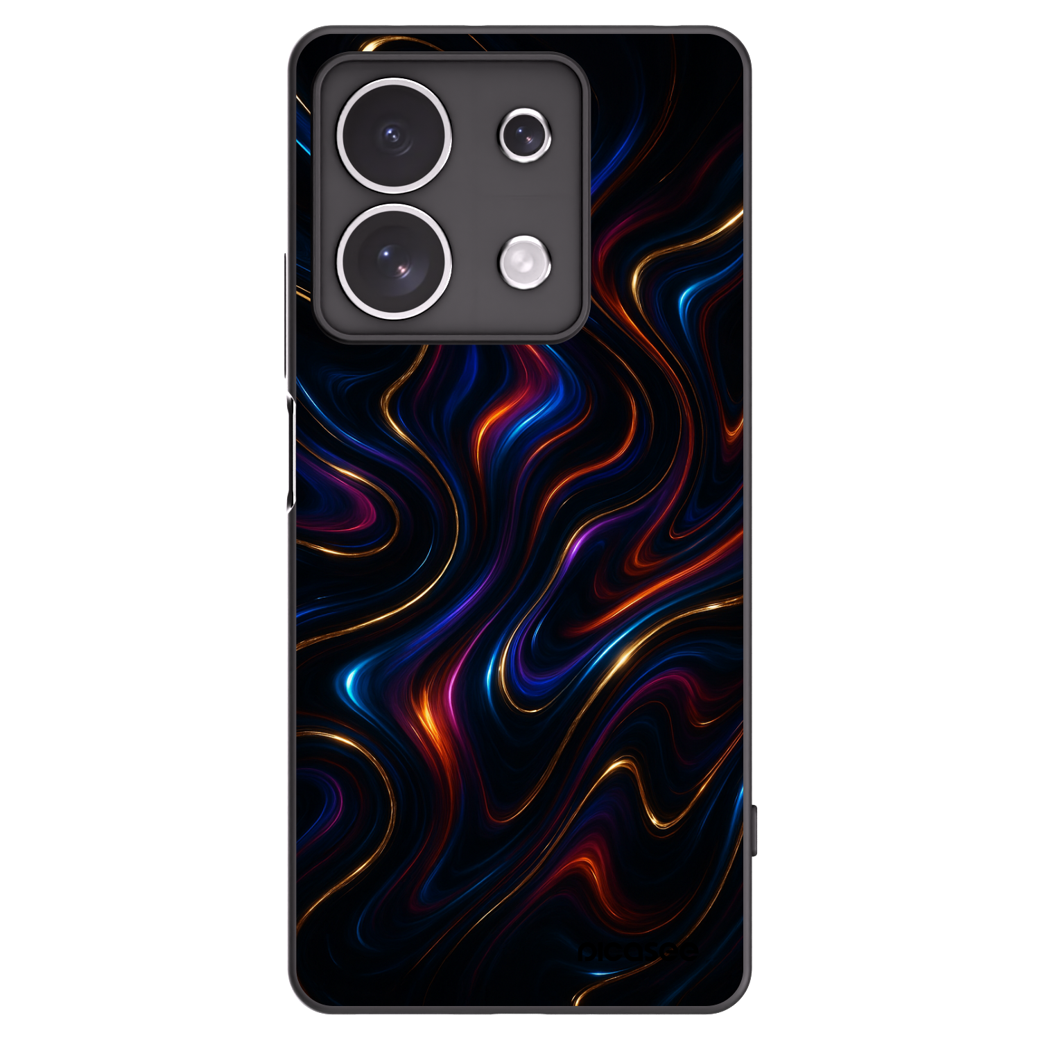 Picasee silikónový čierny obal pre Xiaomi Redmi Note 13 4G - Noir