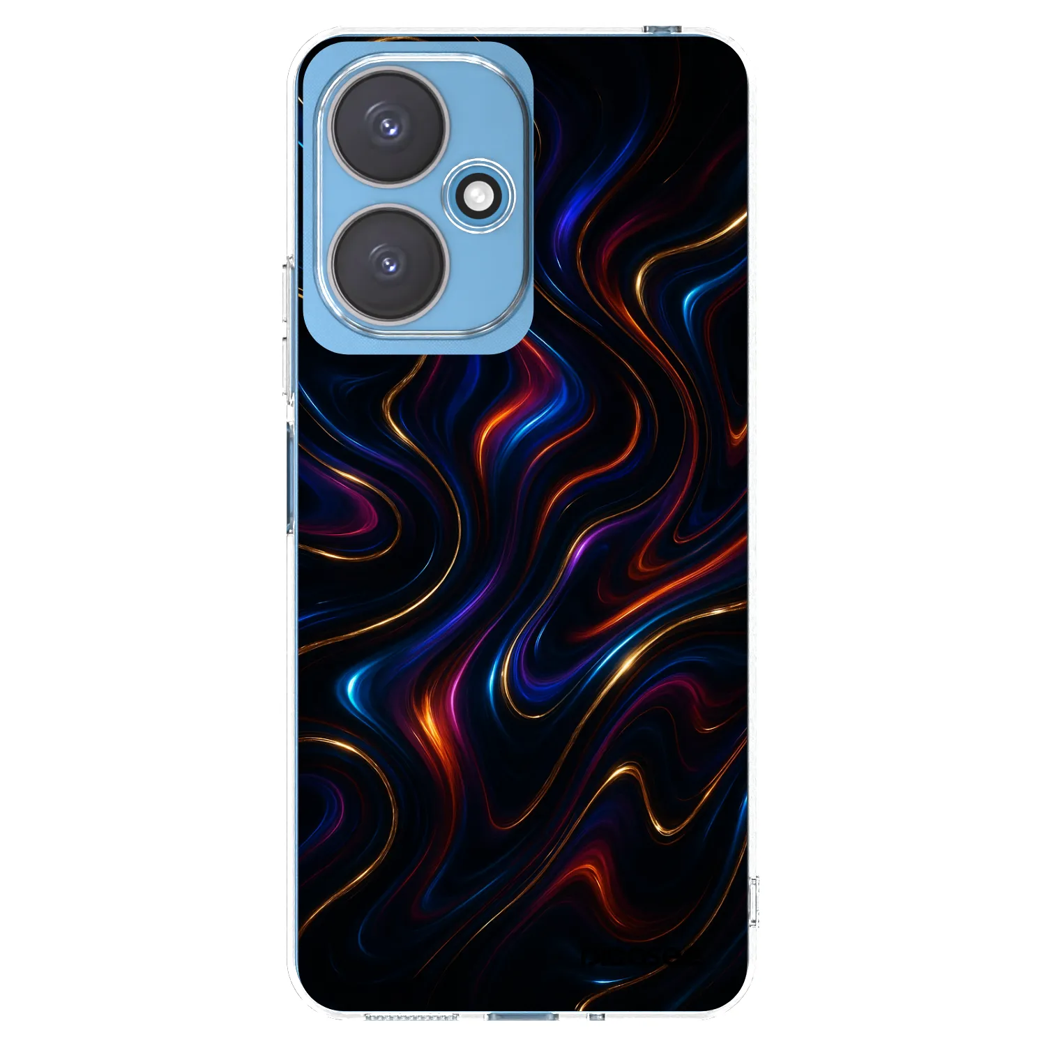 Picasee silikónový prehľadný obal pre Xiaomi Redmi 13C 5G - Noir