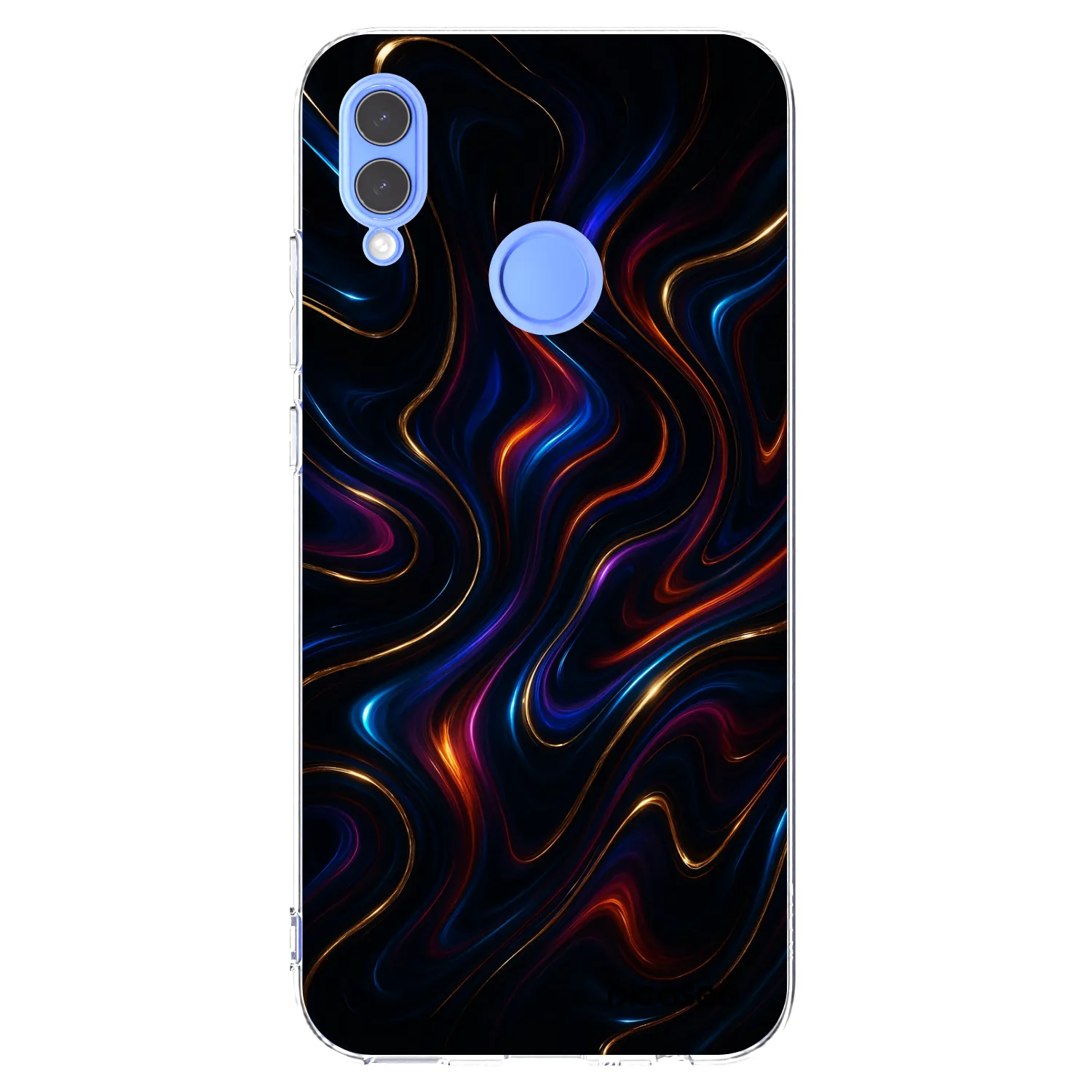 Picasee silikónový prehľadný obal pre Huawei P Smart 2019 - Noir