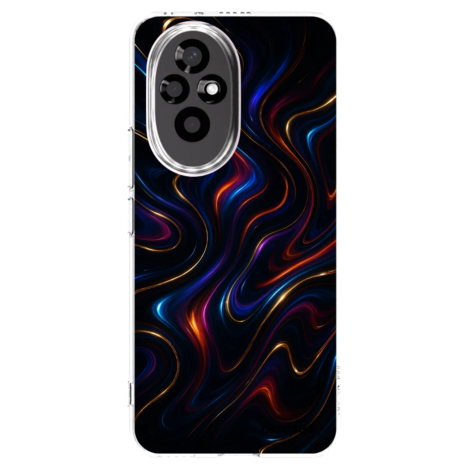 Picasee silikónový prehľadný obal pre Honor 200 Pro 5G - Noir