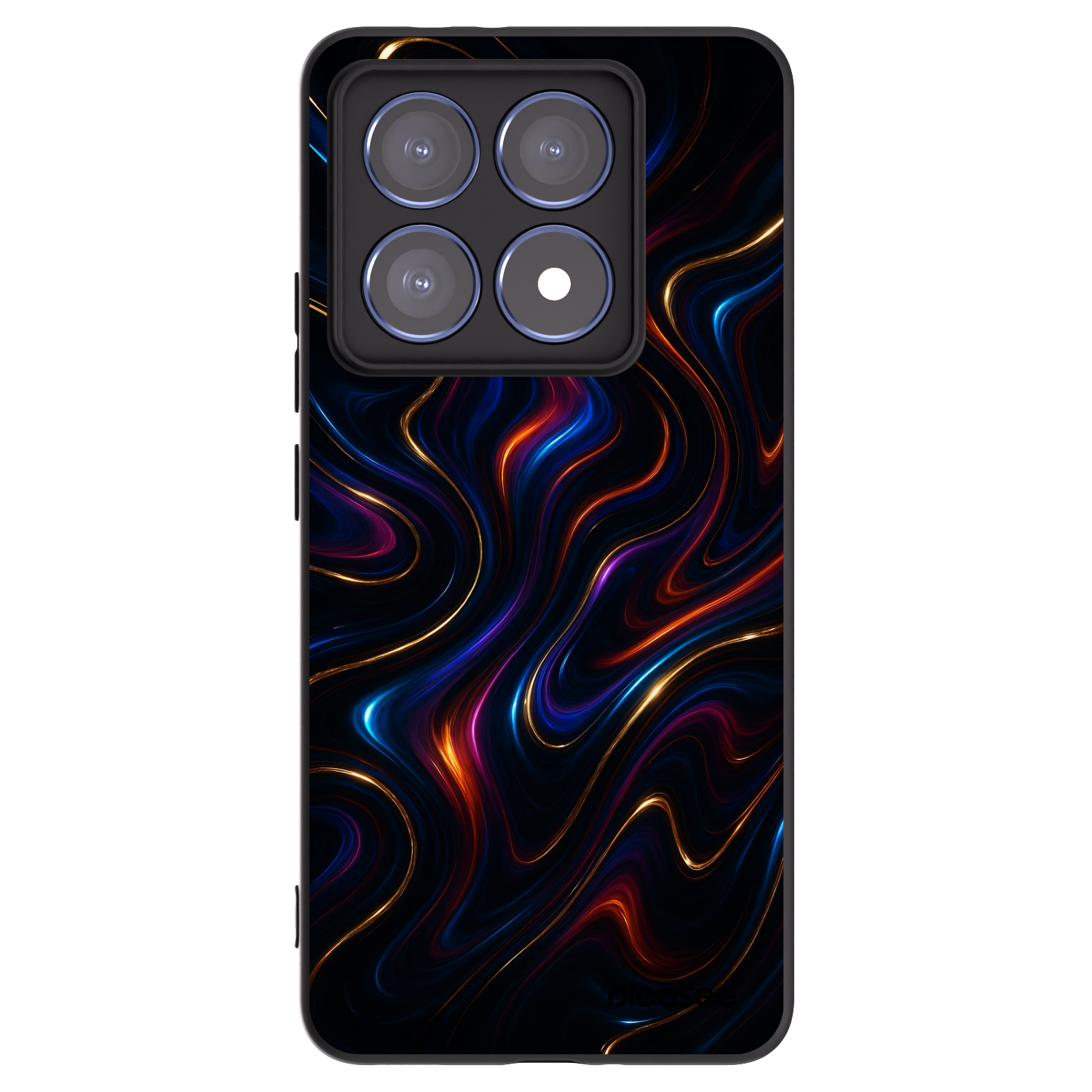 Picasee silikónový čierny obal pre Xiaomi 14T Pro - Noir