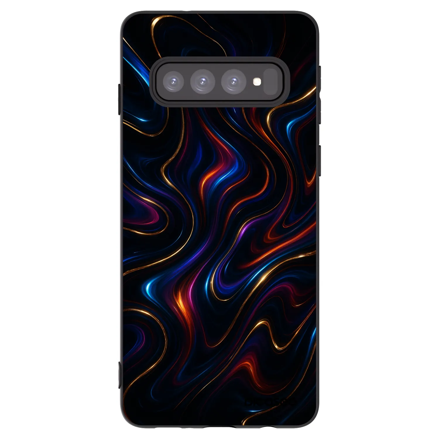 Picasee silikónový čierny obal pre Samsung Galaxy S10 G973 - Noir