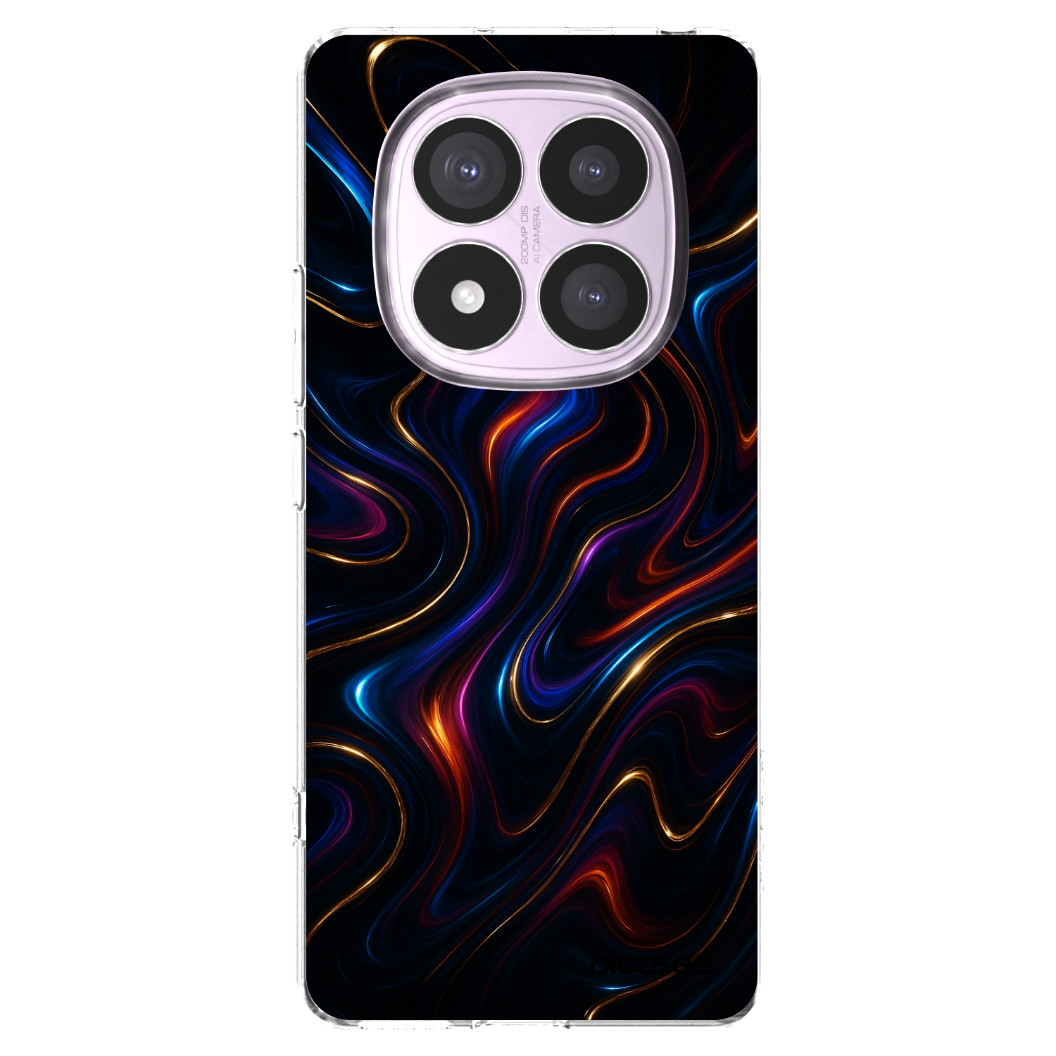 Silikónový prehľadný obal pre Xiaomi Redmi Note 14 Pro 5G - Noir