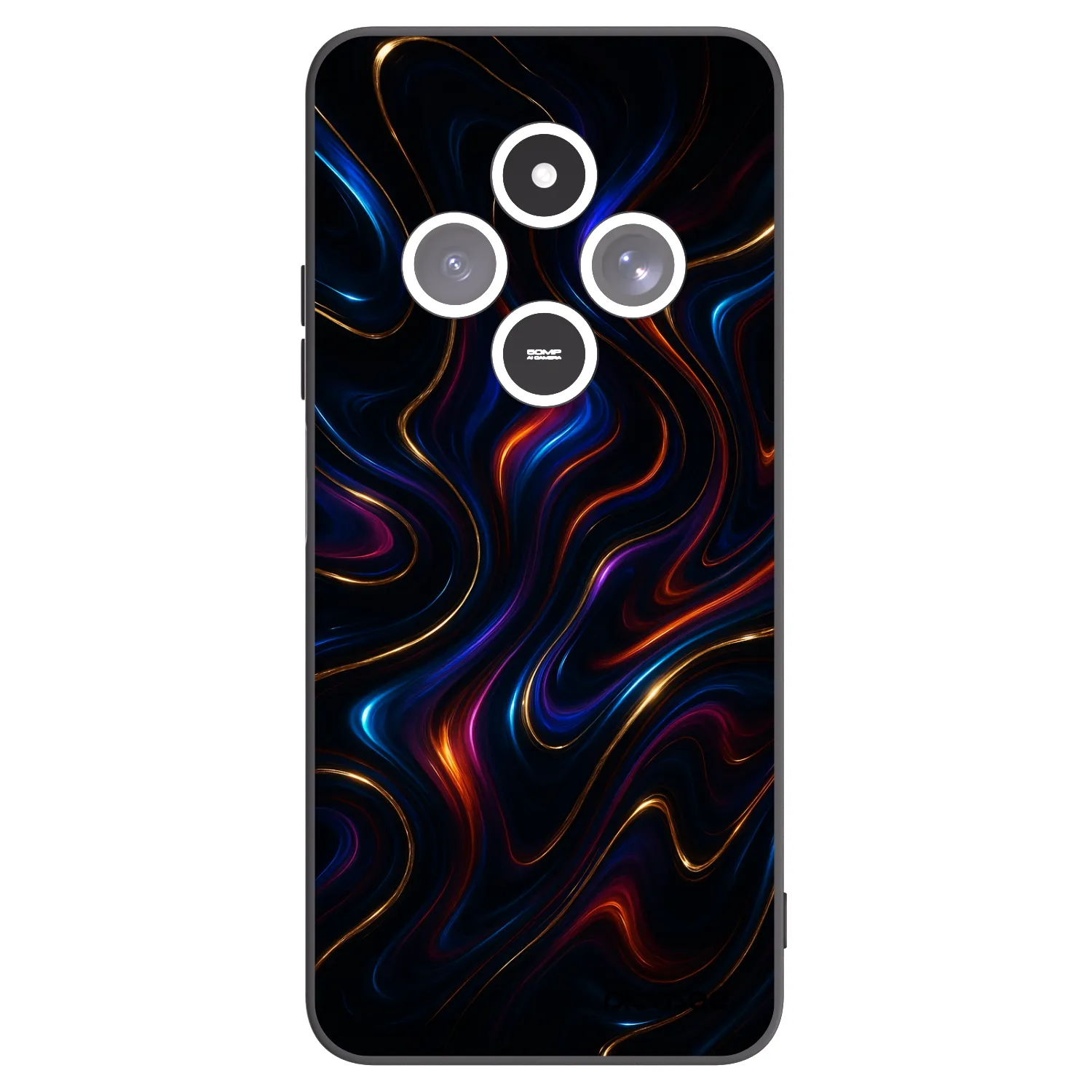 Picasee silikónový čierny obal pre Xiaomi Redmi 14C - Noir