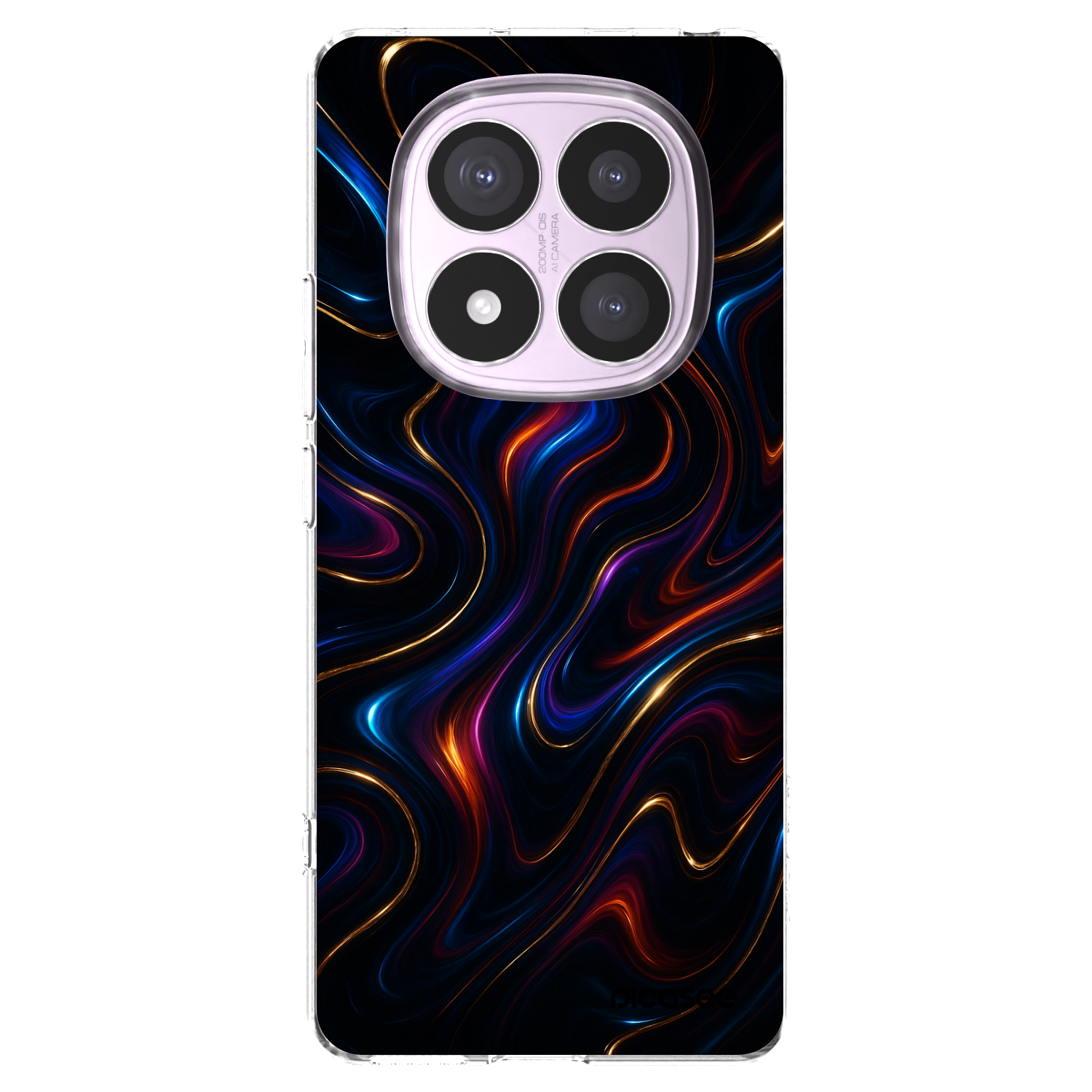 Silikónový prehľadný obal pre Xiaomi Redmi Note 14 Pro 4G - Noir