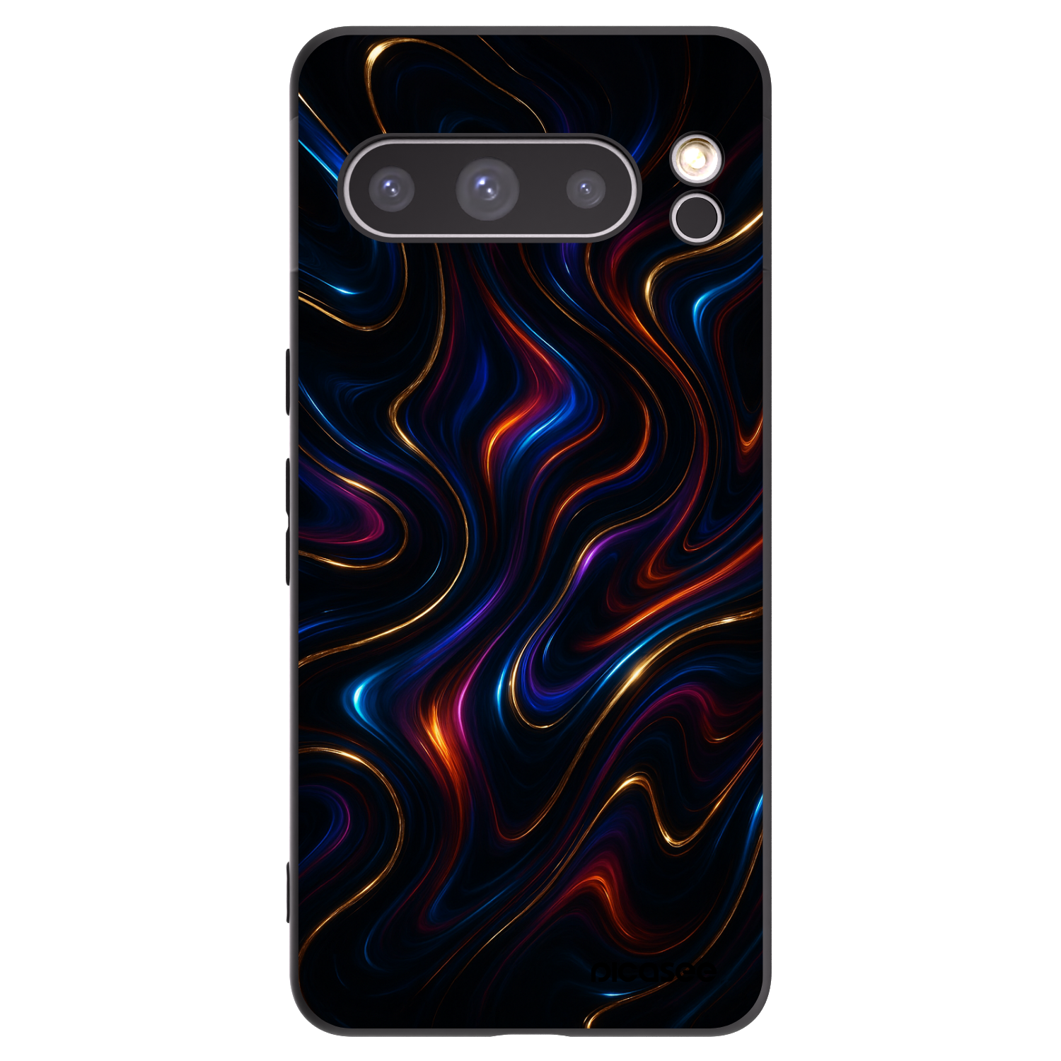Picasee silikónový čierny obal pre Google Pixel 8 Pro - Noir