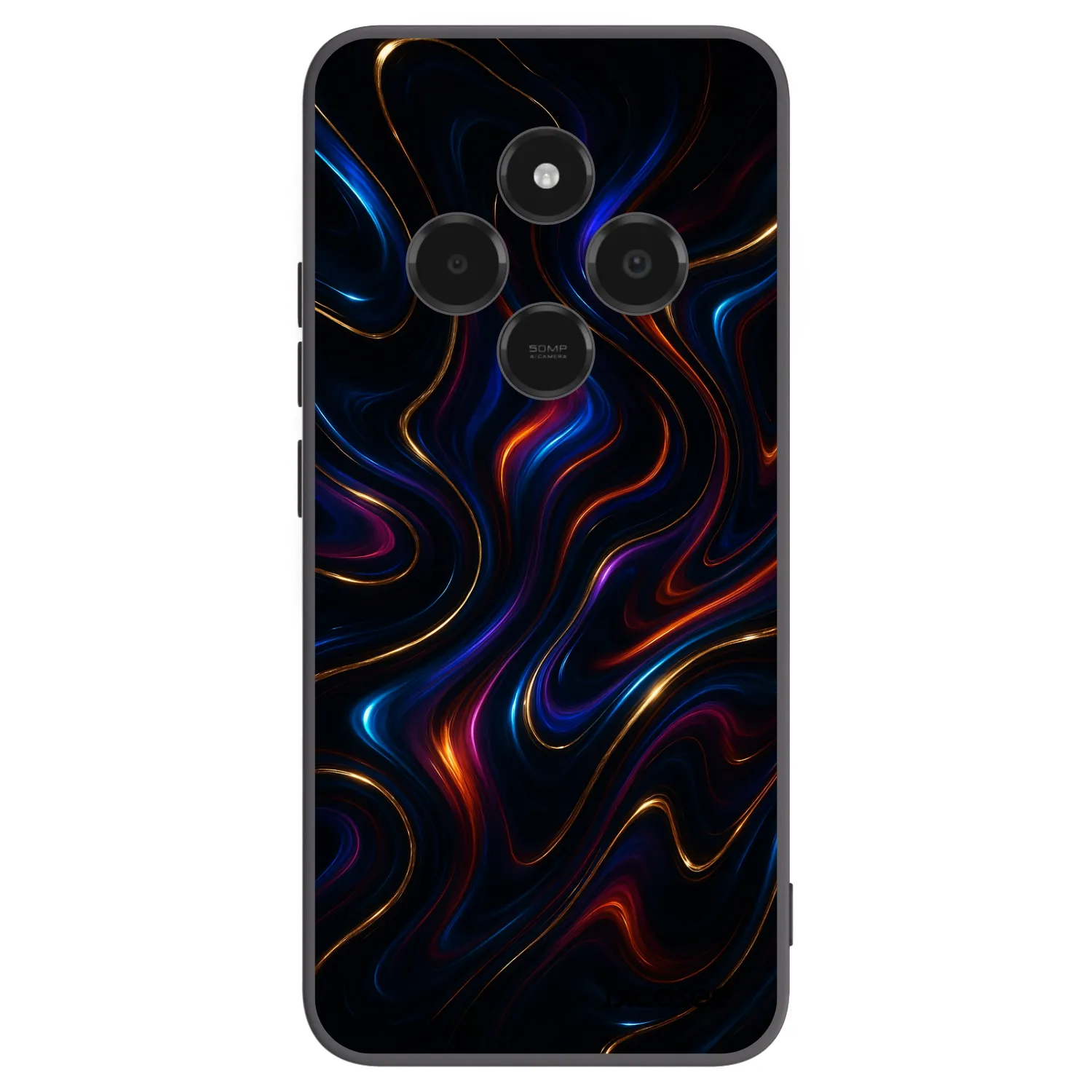 Picasee silikónový čierny obal pre Xiaomi Poco C75 - Noir